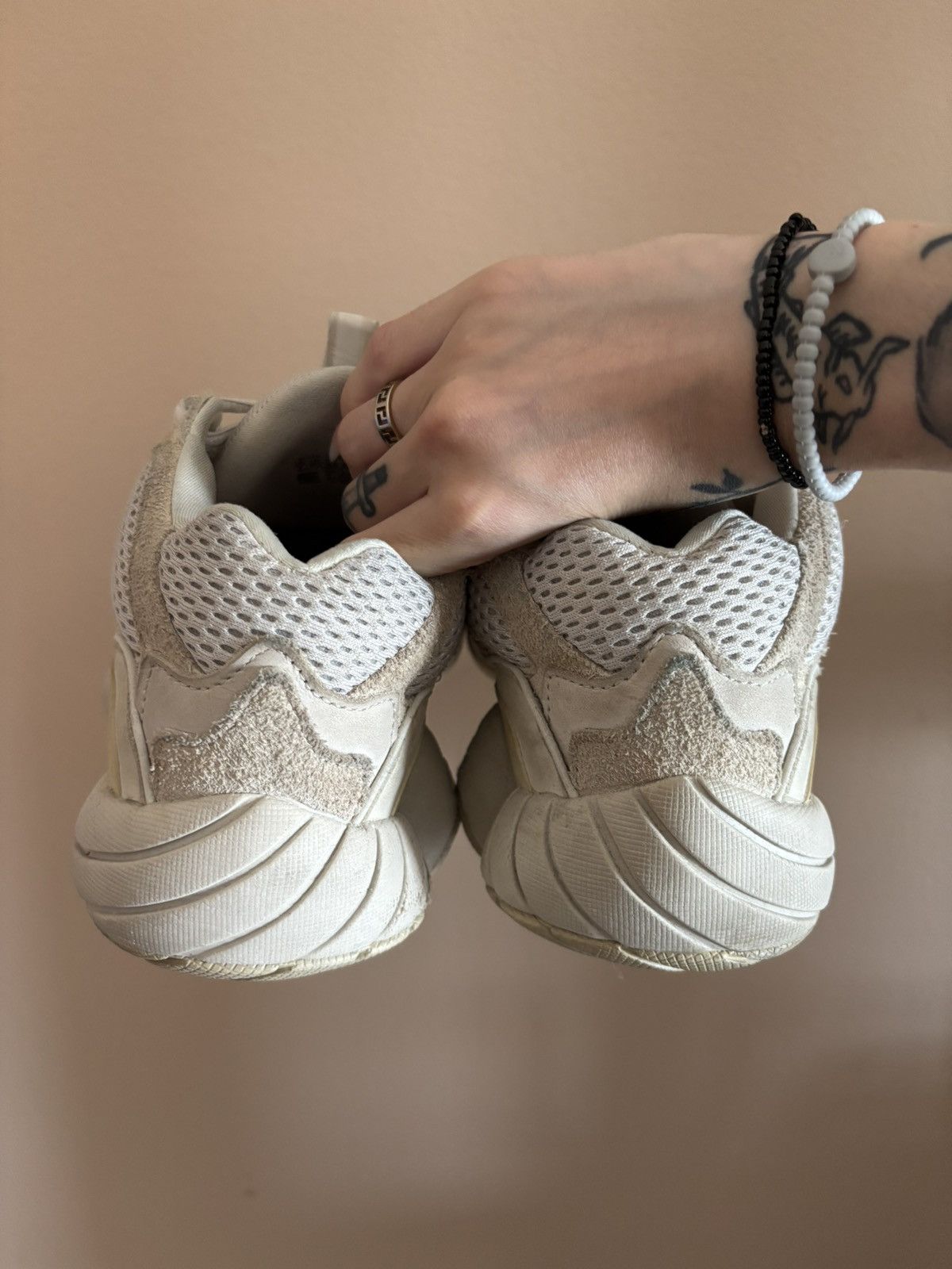 Yeezy Adidas Yeezy 500 'Blush' Size US 7 / EU 40 - 4 Thumbnail