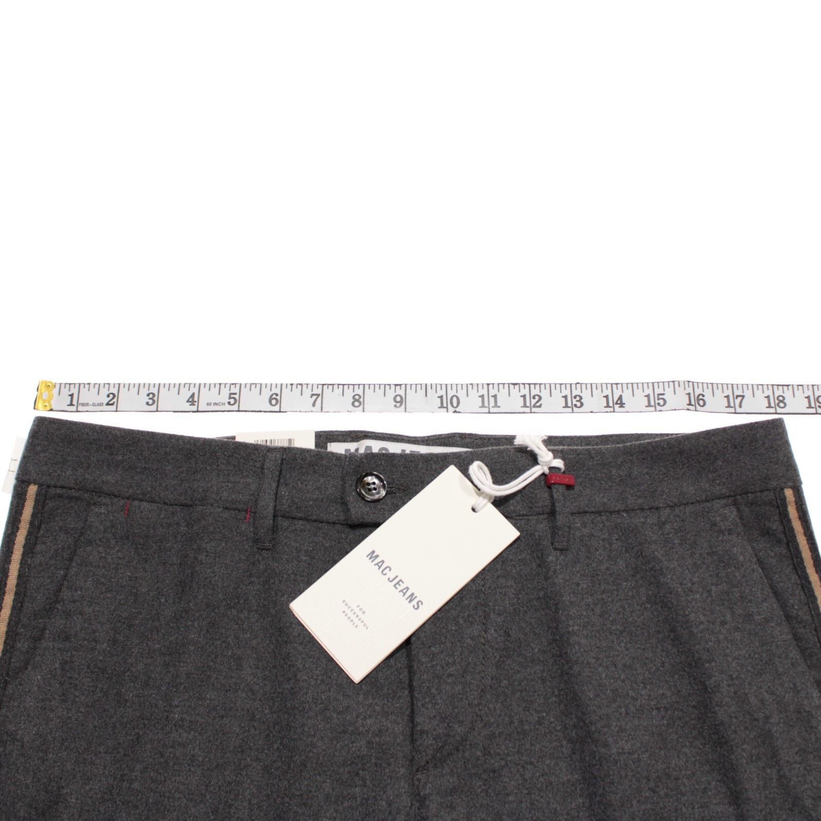 MAC Jeans Mac Jeans New with tags Dress Pants Size 34 US In Gray Size US 34 / EU 50 - 4 Thumbnail