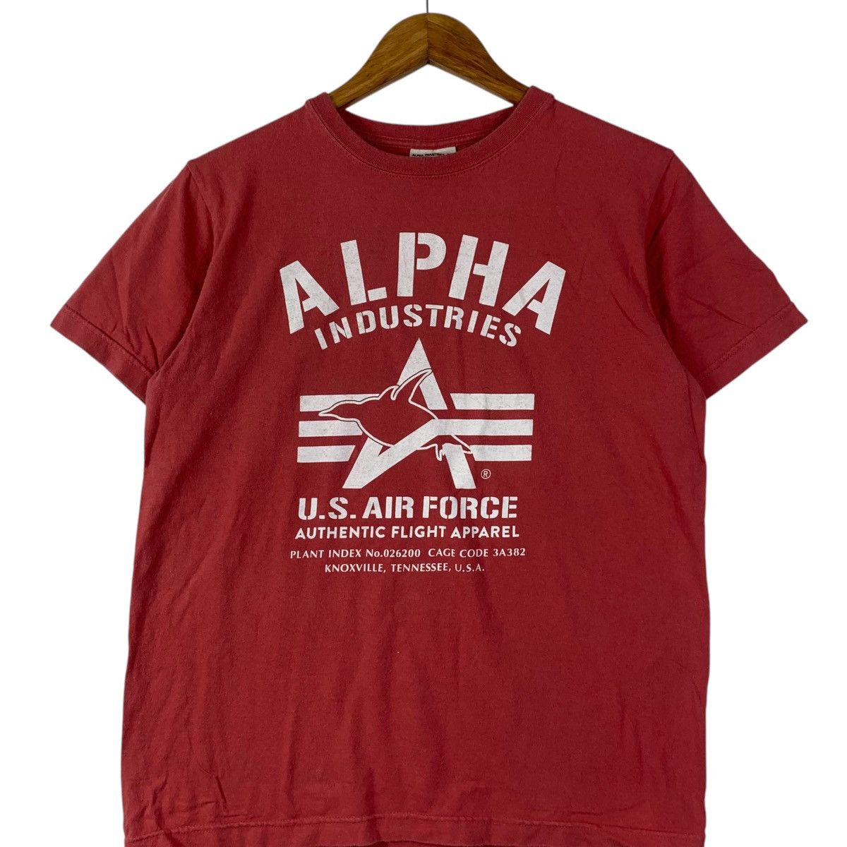 Alpha Industries ALPHA INDUSTRIES US Air Force Flight Apparel Tee Shirt Top Size US M / EU 48-50 / 2 - 3 Thumbnail