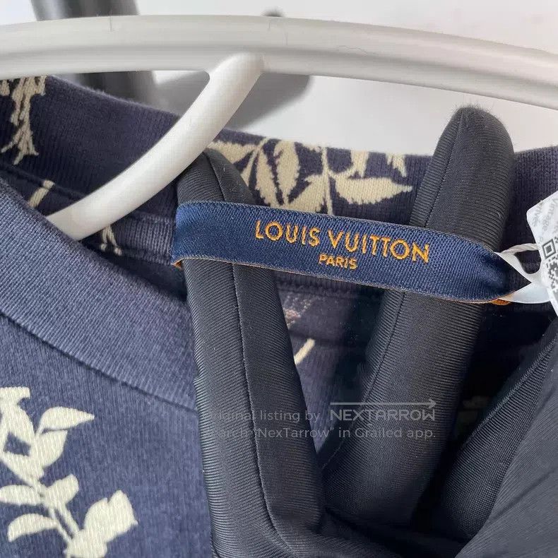 Louis Vuitton Louis Vuitton Blue wheat-ear printed short sleeves Size US XS / EU 42 / 0 - 4 Thumbnail