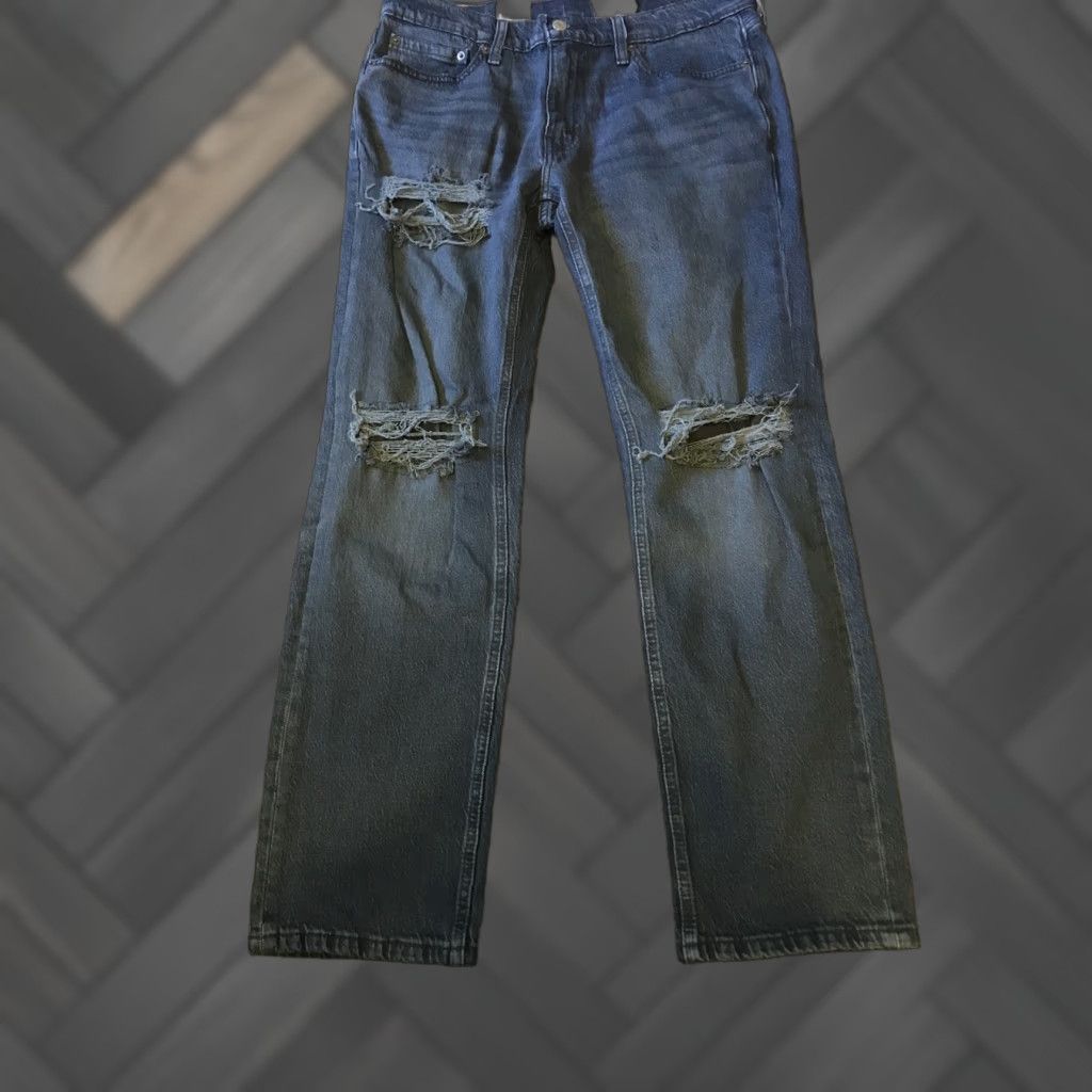 Levi's **Levi's 541 Mens Athletic Taper Jeans Size 33 X 32 Blue** User: Levi's 541 Mens Athletic Taper Jeans Size 33 X 32 Blue Size US 34 / EU 50 - 1 Thumbnail