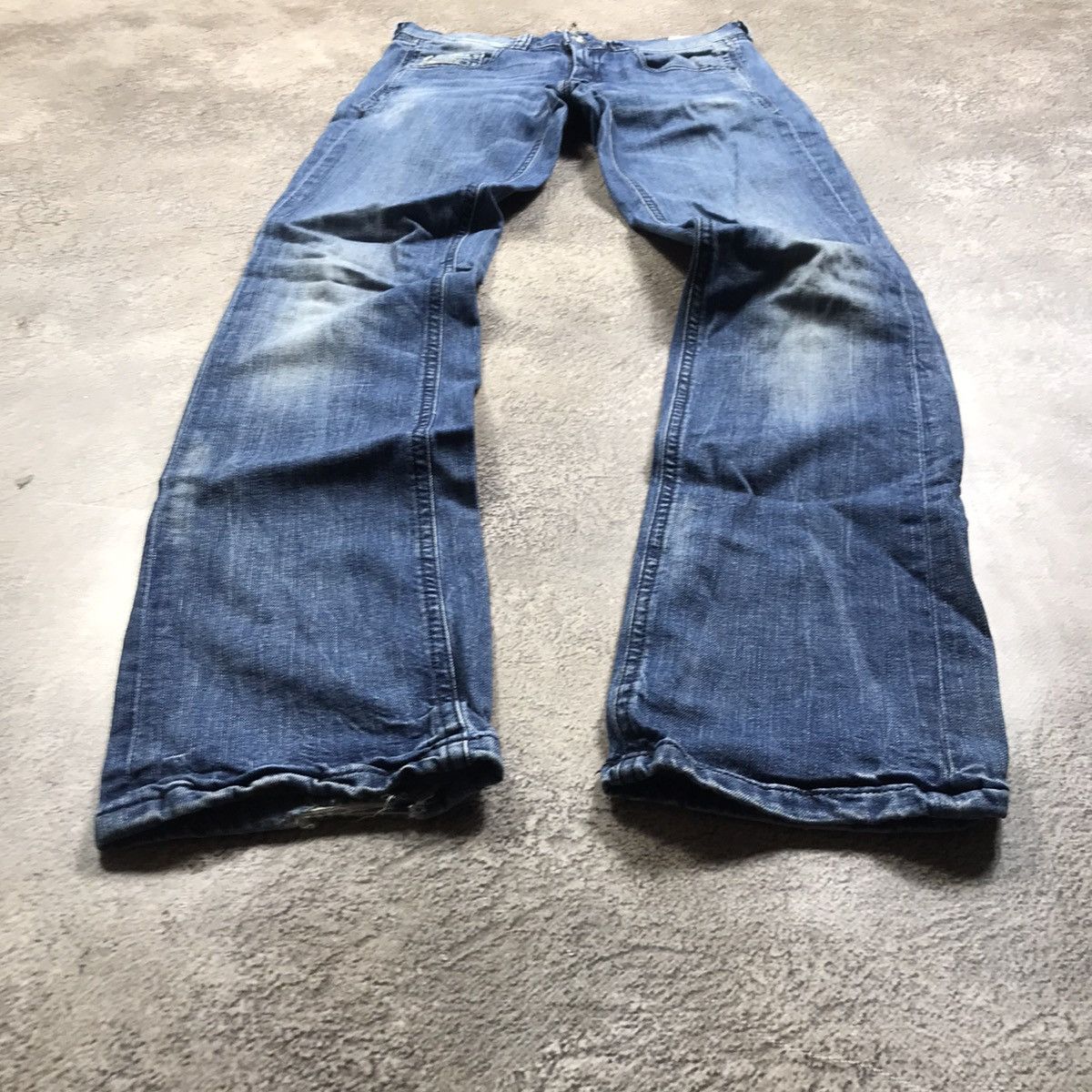 Diesel Vintage Diesel Japan 90s Low Rise Flared Distressed Denim Size 26" / US 2 / IT 38 - 1 Thumbnail