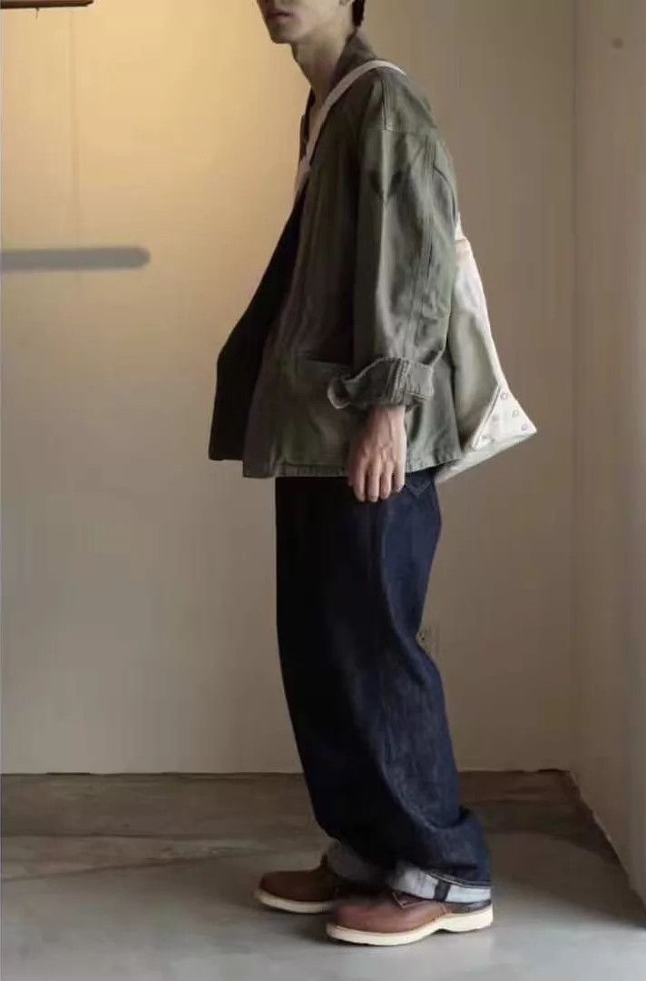 Visvim visvim 19AW Sanjuro Benny JKT Olive2 Military Robe Size US M / EU 48-50 / 2 - 8 Thumbnail