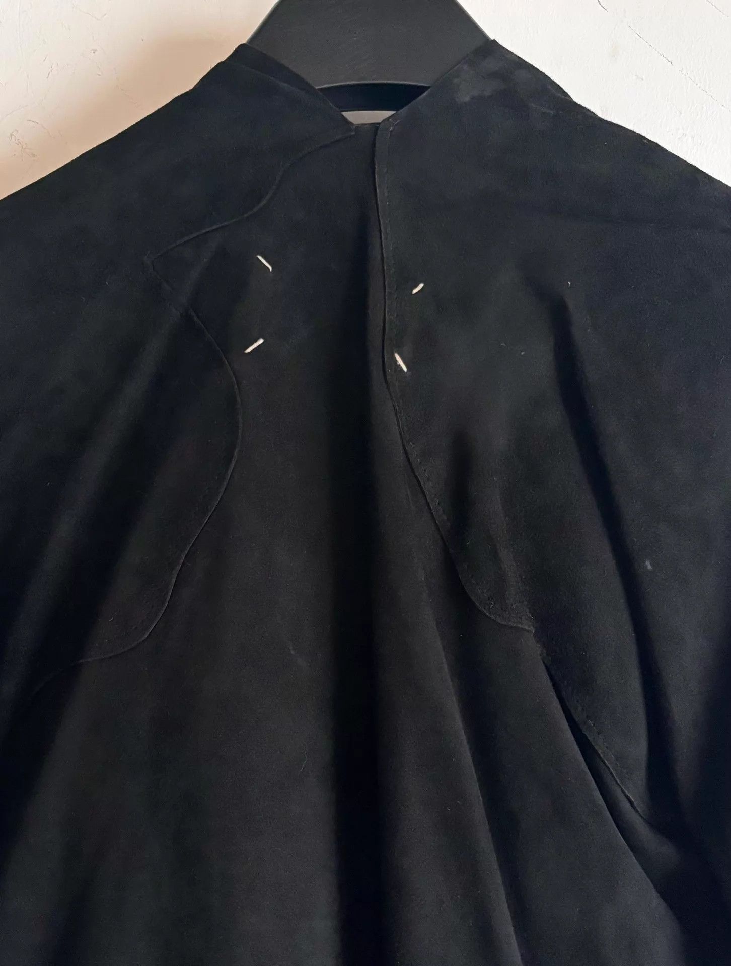 Maison Margiela MMM SS2004 White Label Rare Irregular Suede Jacket M Size M / US 6-8 / IT 42-44 - 5 Thumbnail