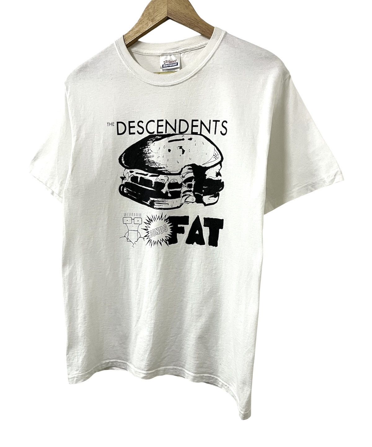 VINTAGE 00s THE DESCENDENTS BONUS FAT PUNK ROCK BAND TSHIRT