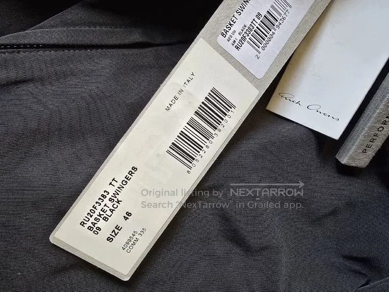 Rick Owens Rick Owens Classic Shorts. Size US 30 / EU 46 - 3 Thumbnail