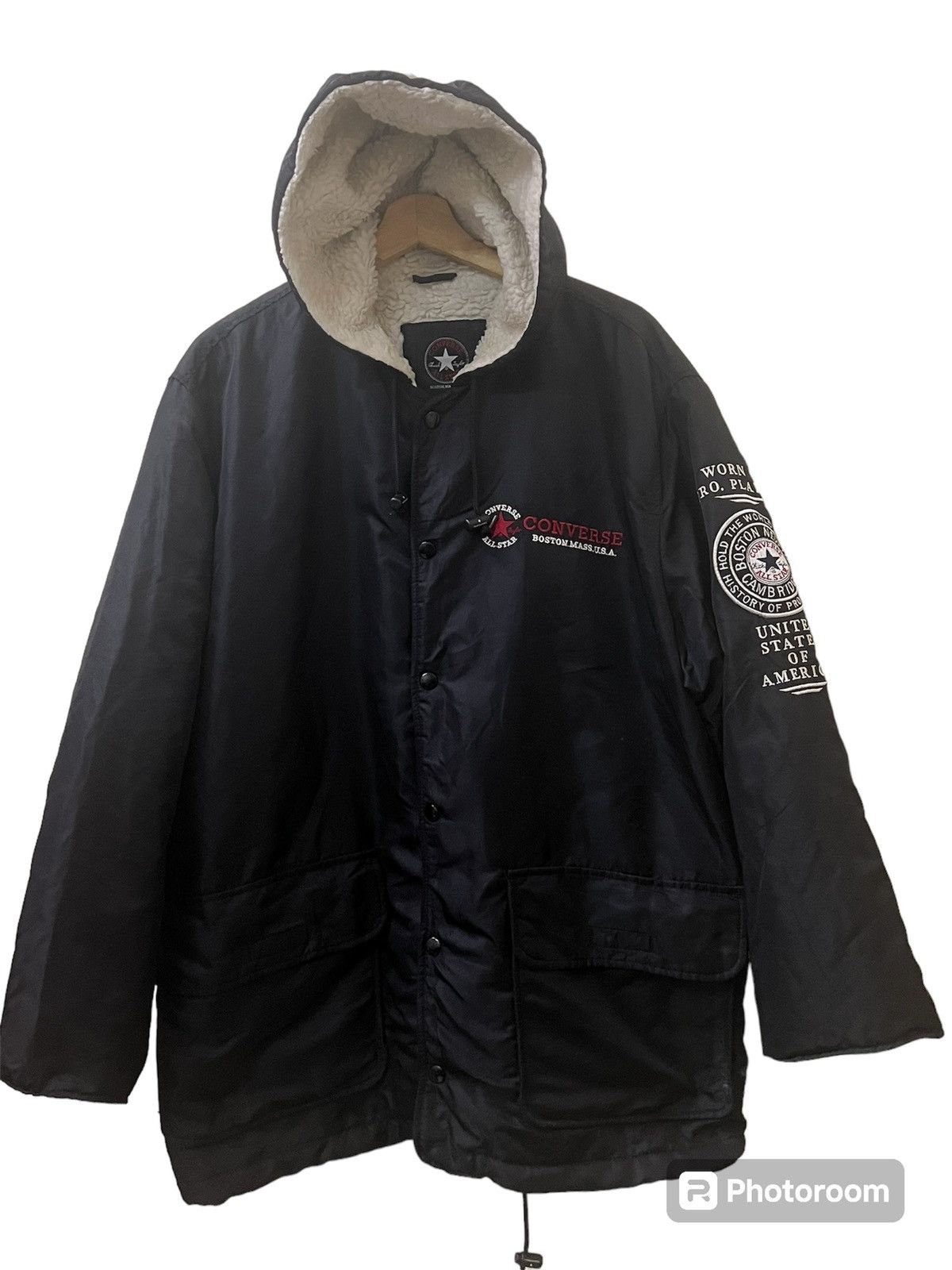 CONVERSE CHUCK TAYLOR BOSTON MASS HOODED JACKET