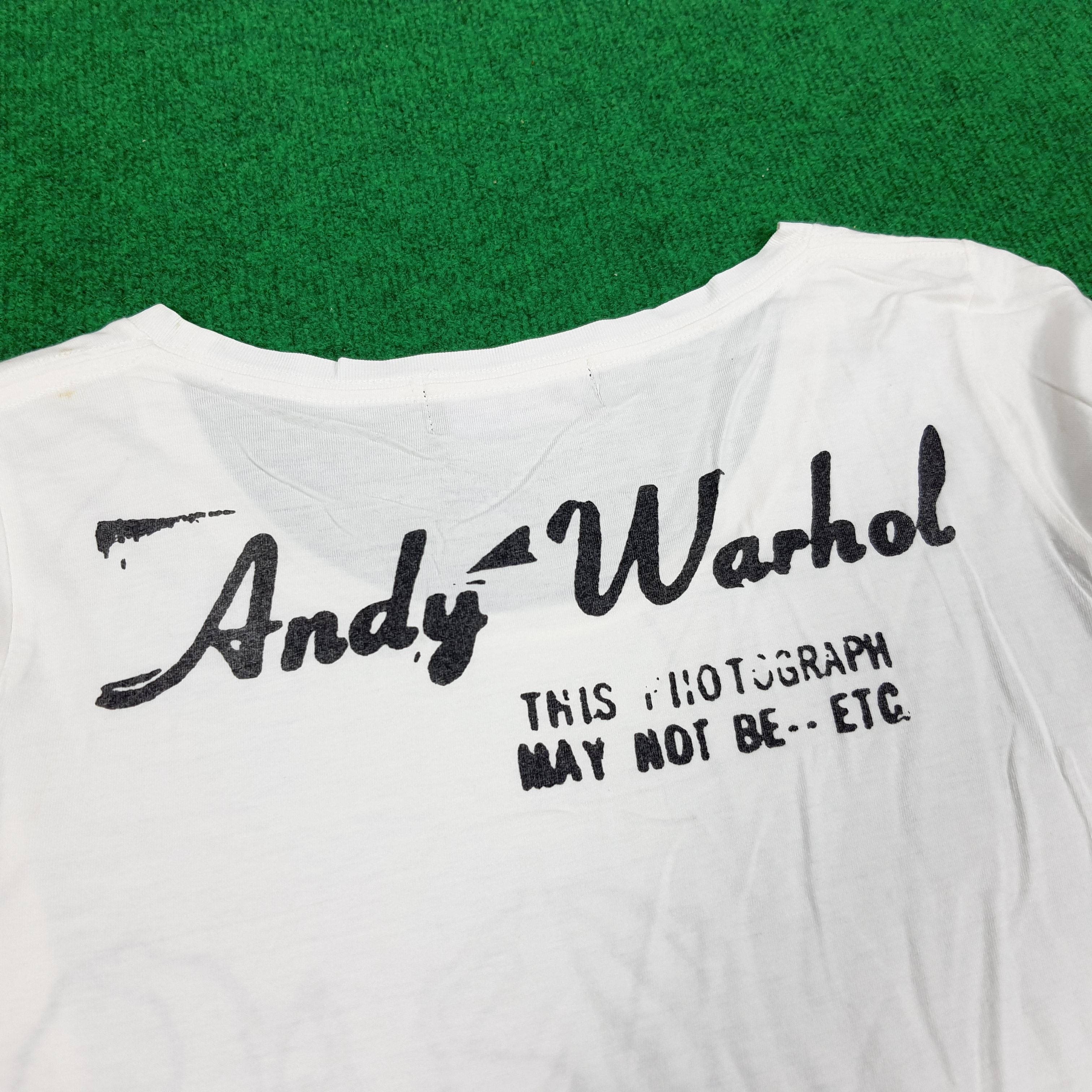 Andy Warhol × Hysteric Glamour × Vintage Vintage Andy Warhol by Hysteric Glamour Skull Tshirt Size S / US 4 / IT 40 - 4 Thumbnail
