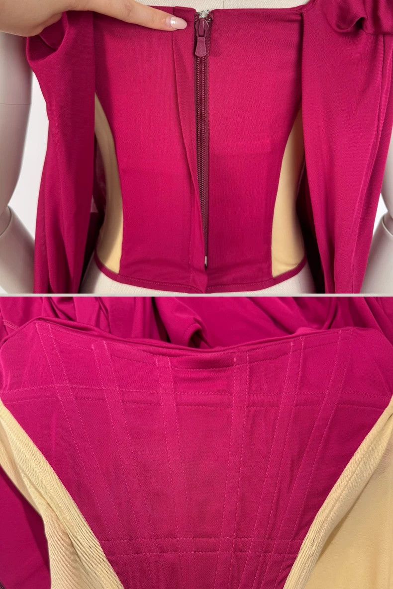 Vivienne Westwood Vivienne Westwood Purple fishbone corset with irregular wa Size S / US 4 / IT 40 - 6 Thumbnail
