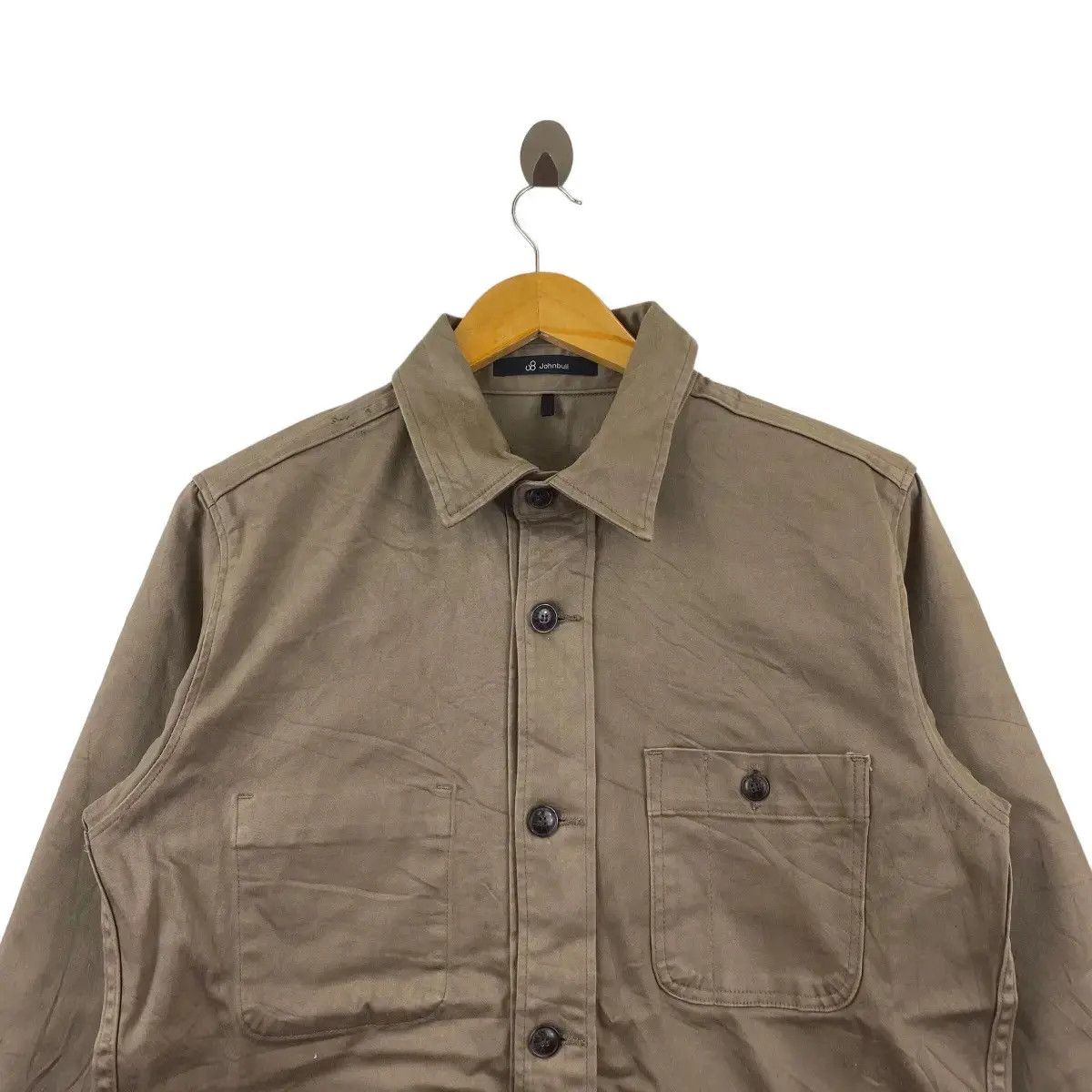 Johnbull JOHNBULL JAPAN Utility Combat Uniform Craftsmen Jacket Denim Size US L / EU 52-54 / 3 - 2 Thumbnail