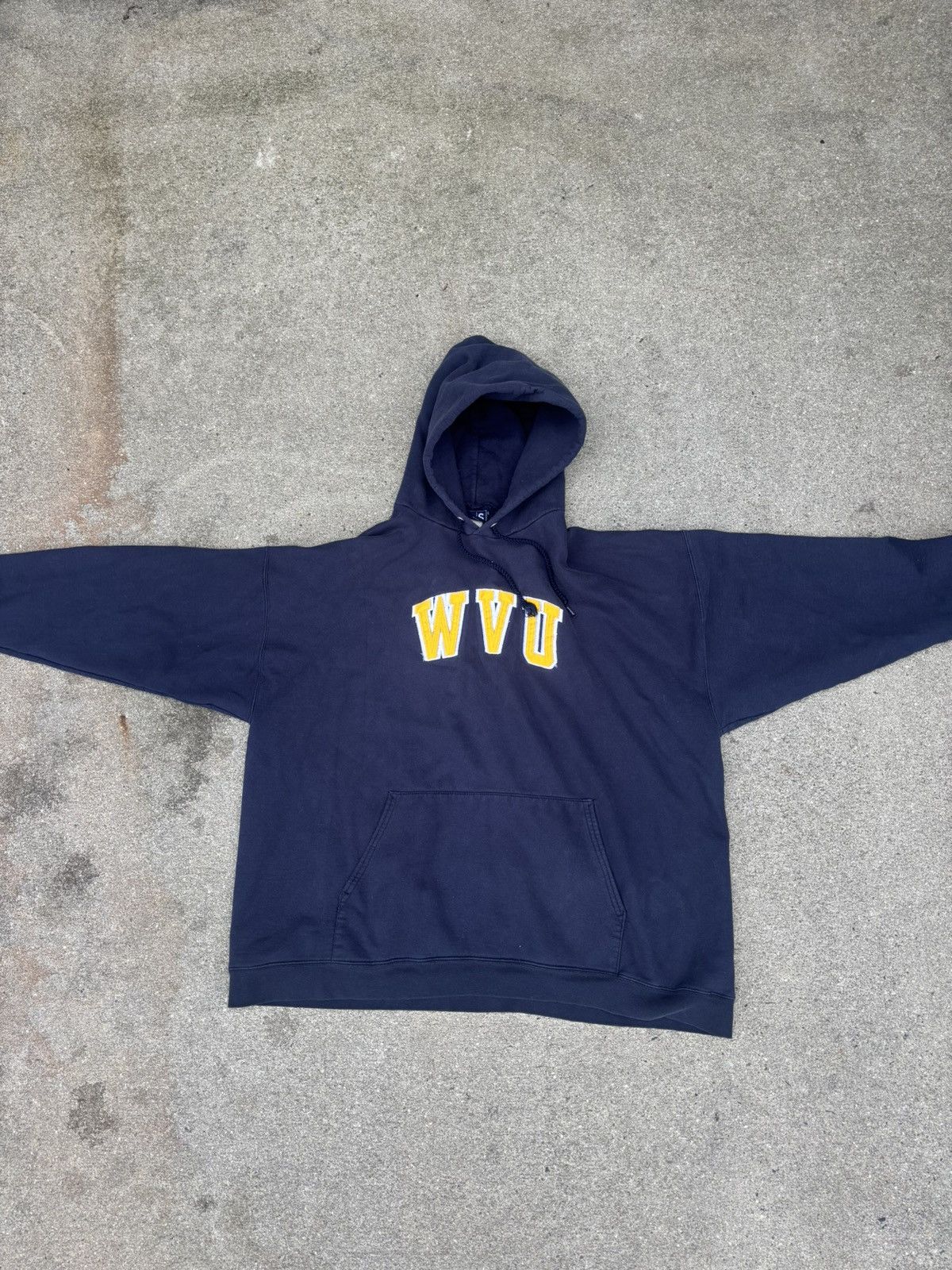 Vintage Vintage WVU Hoodie Size US XXL / EU 58 / 5 - 1 Thumbnail