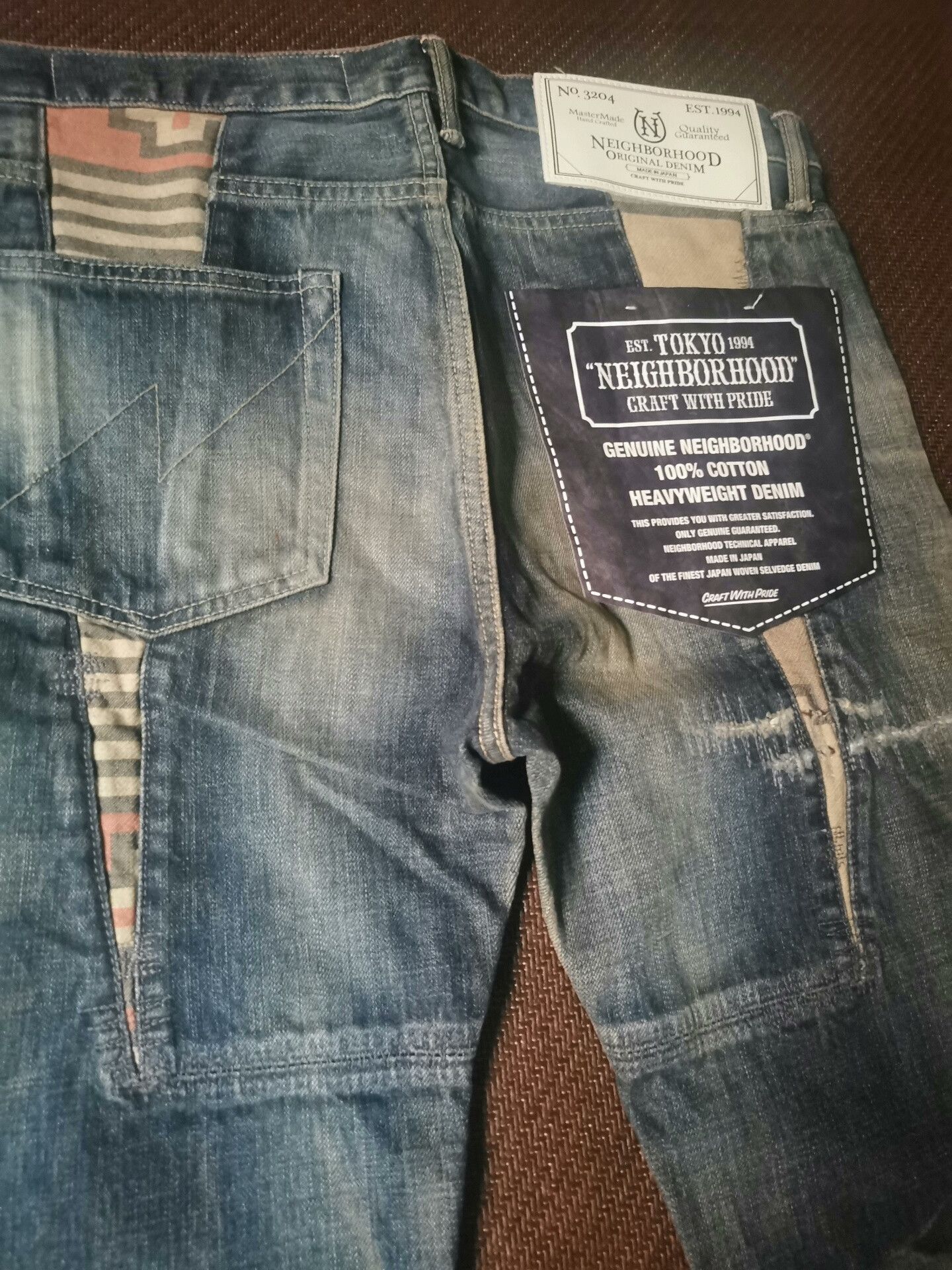 Neighborhood 17 Vintage Wash Mid-Rise Denim