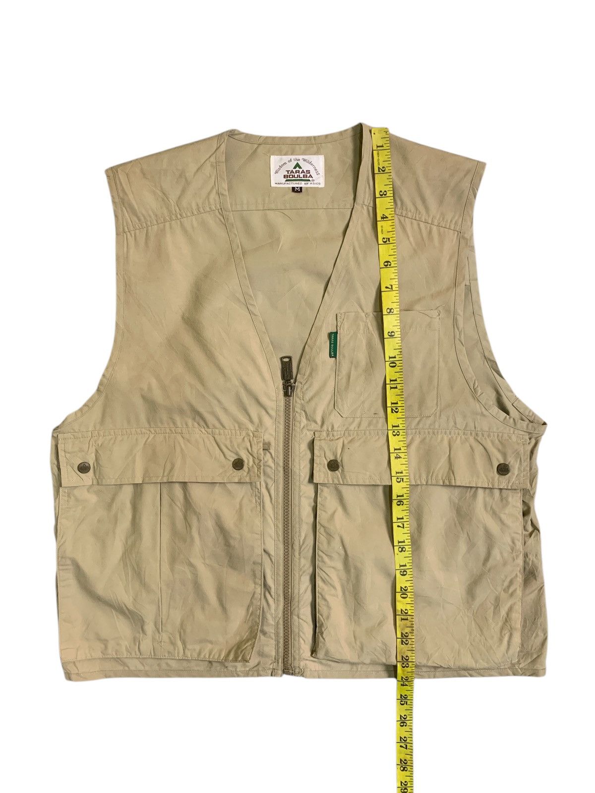 Asics × Japanese Brand Rare Design Vintage Taras Boulba Vests Size US M / EU 48-50 / 2 - 14 Thumbnail