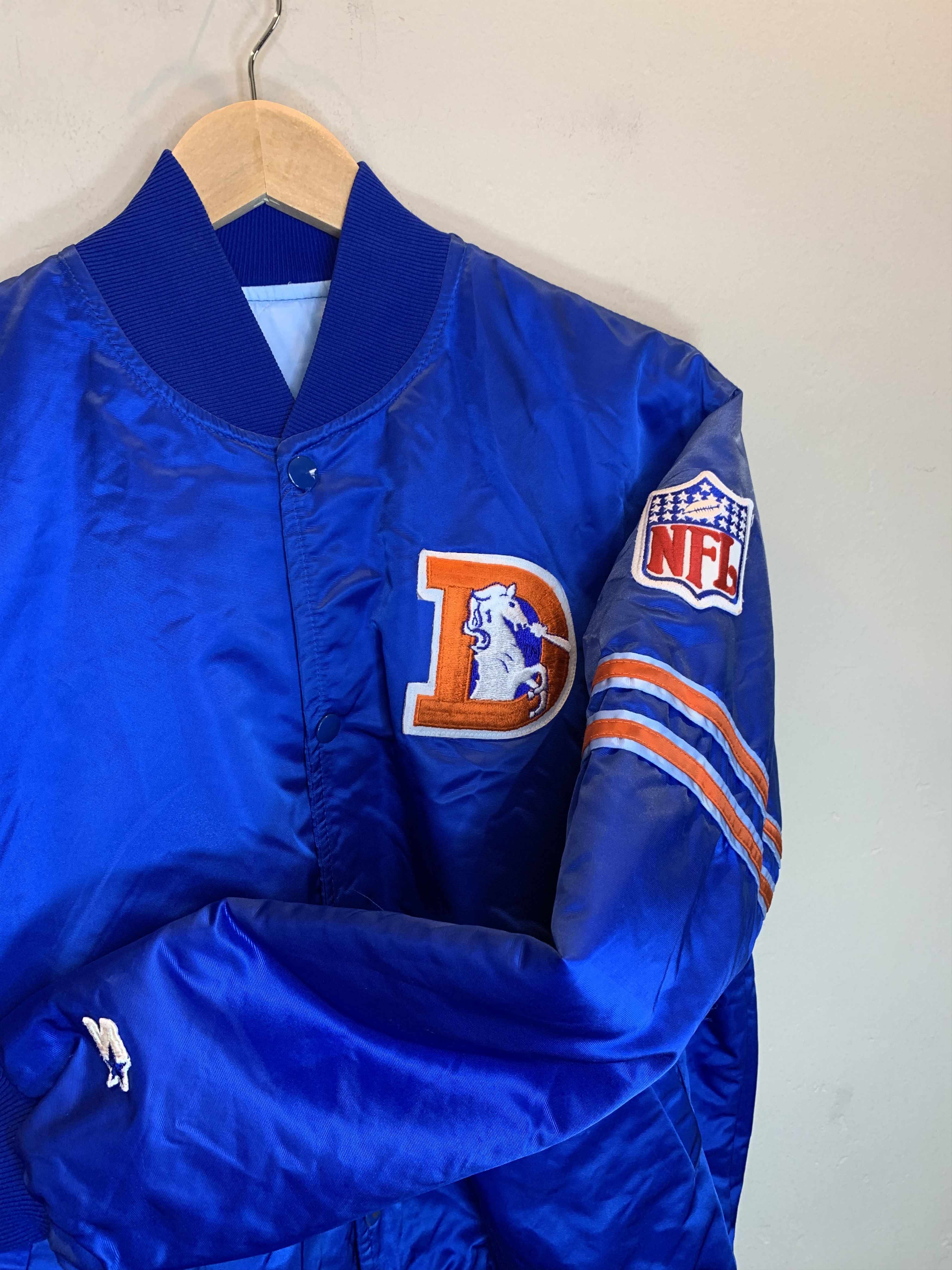 Starter RARE* Vintage 80s Denver Broncos Starter NFL Pro-Line Jacket Size US M / EU 48-50 / 2 - 2 Thumbnail