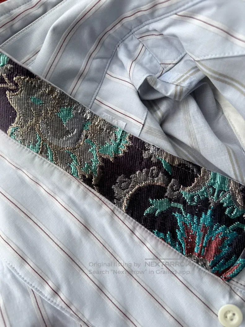 Yohji Yamamoto Yohji Yamamoto 11SS Palace Season Show Three-Button Embroi Size US XL / EU 56 / 4 - 6 Thumbnail