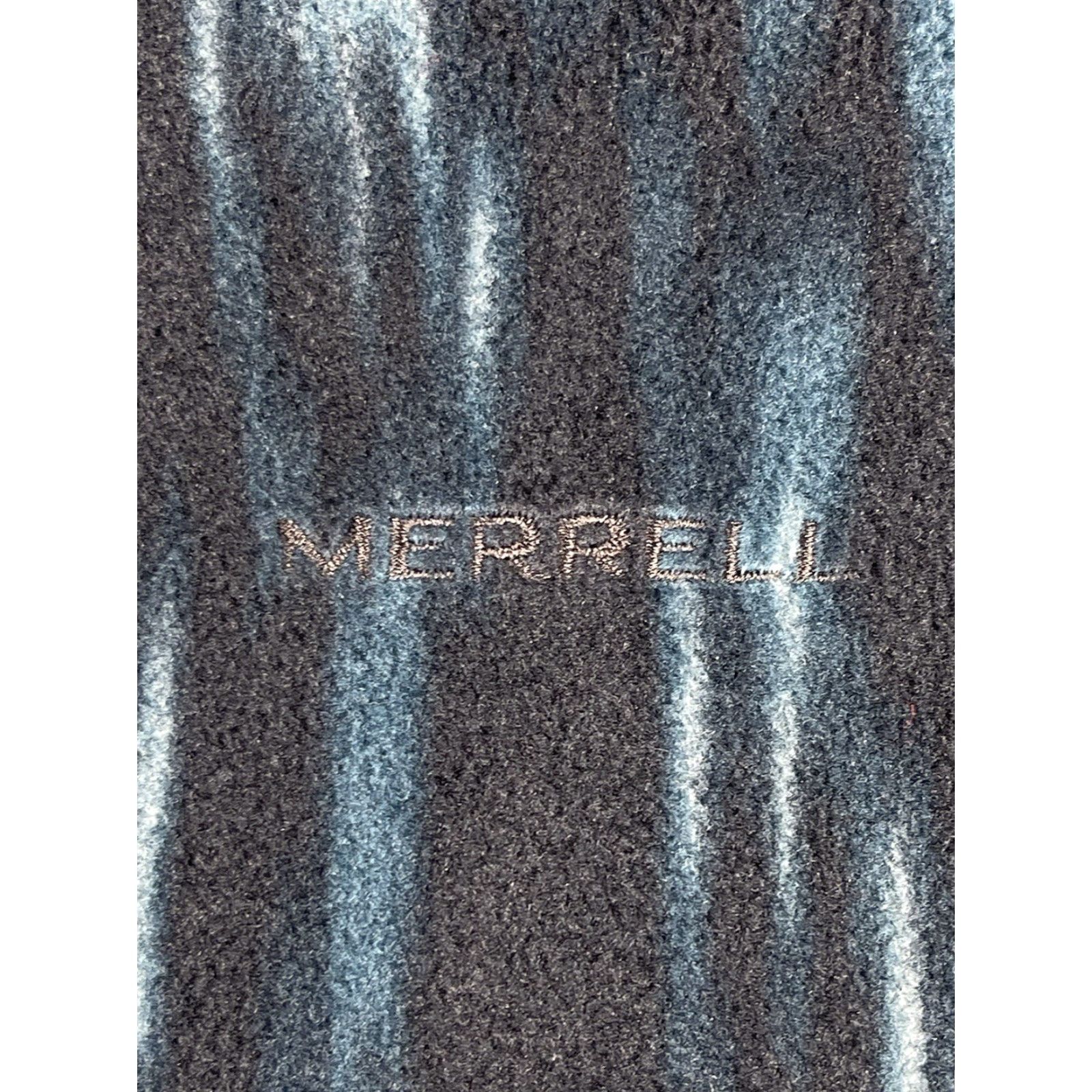 Merrell Merrell Mens XL Fleece Pullover Sweater Snap Hiking Outerwear Blue Size US XL / EU 56 / 4 - 4 Thumbnail