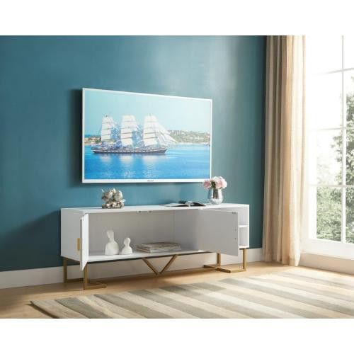 Designer × Homemade TV Stand Two Door Cabinet with Two Open Shelves with Metal L Size US L / EU 52-54 / 3 - 4 Thumbnail