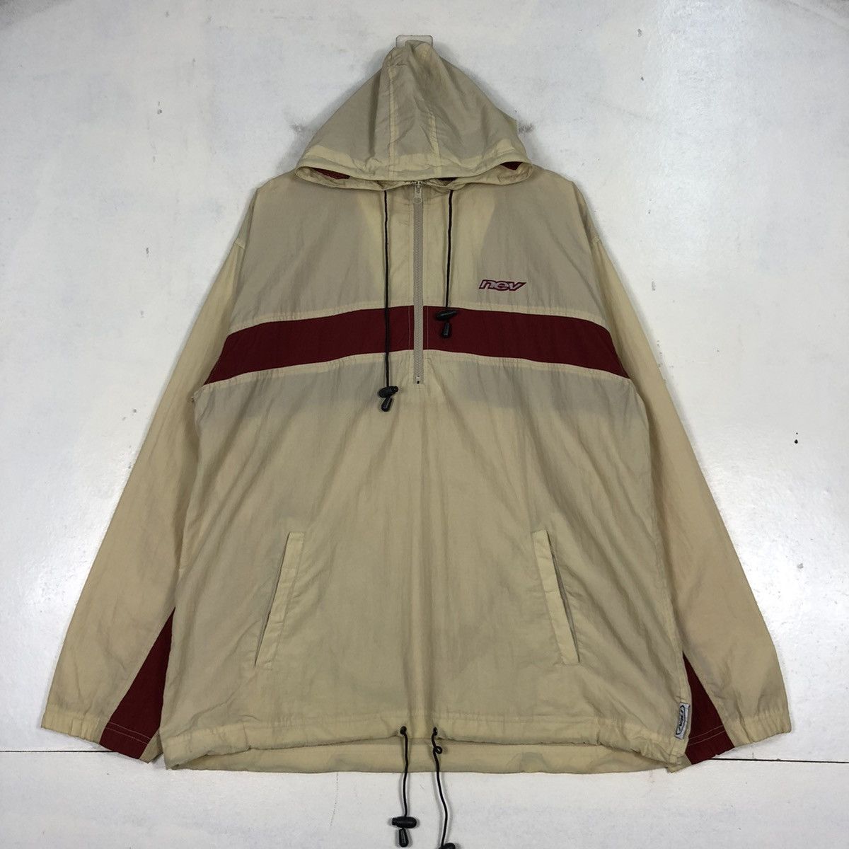 Vintage Nev Halfzipped Windbreaker Jackets