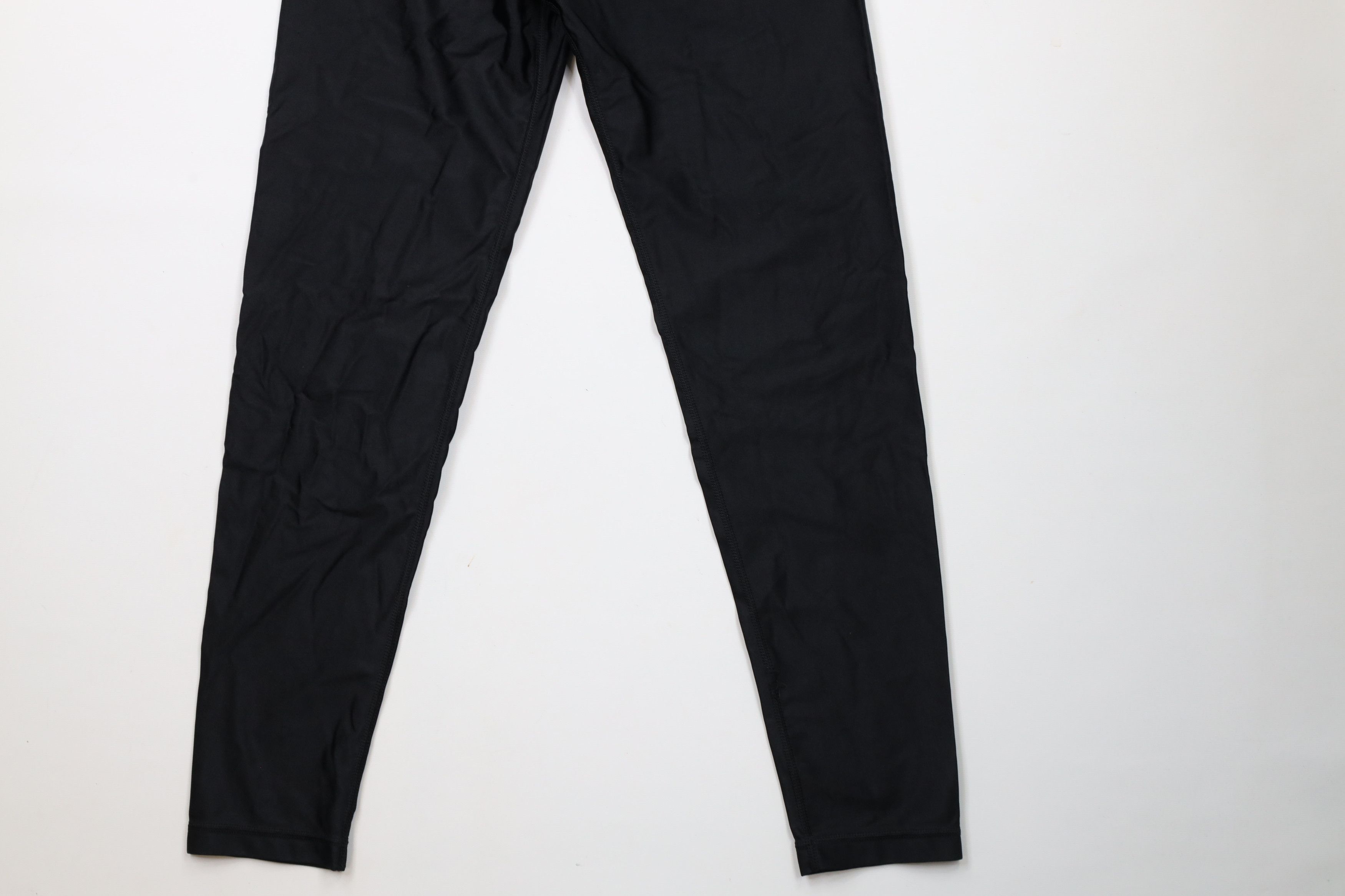 Reebok × Vintage Vintage 90s Reebok Logo Spandex Running Gym Pants Black USA Size 26" / US 2 / IT 38 - 4 Thumbnail