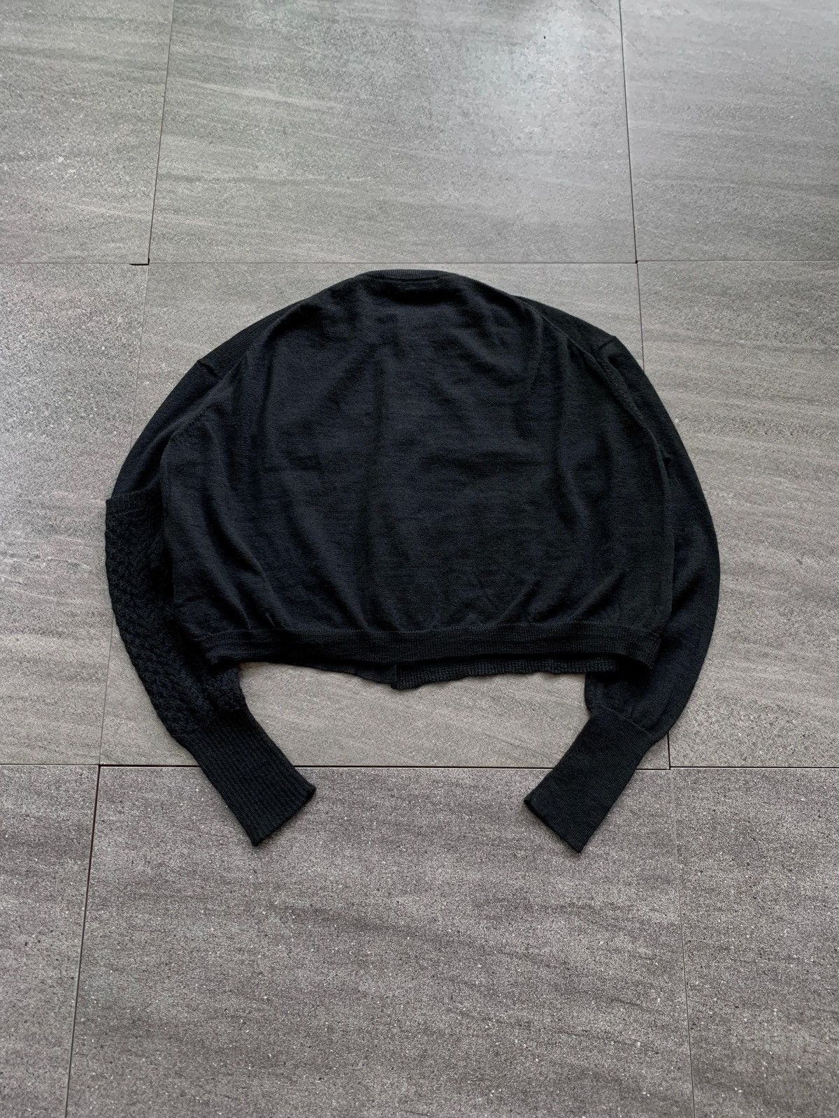 Yohji Yamamoto FREE TAX! Ys Hybrid Brocade Patchwork Cardigan Size US M / EU 48-50 / 2 - 6 Thumbnail