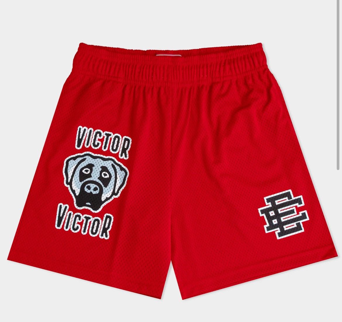 Eric Emanuel Eric Emanuel x Victor Victor red mesh shorts medium Size US 30 / EU 46 - 1 Thumbnail