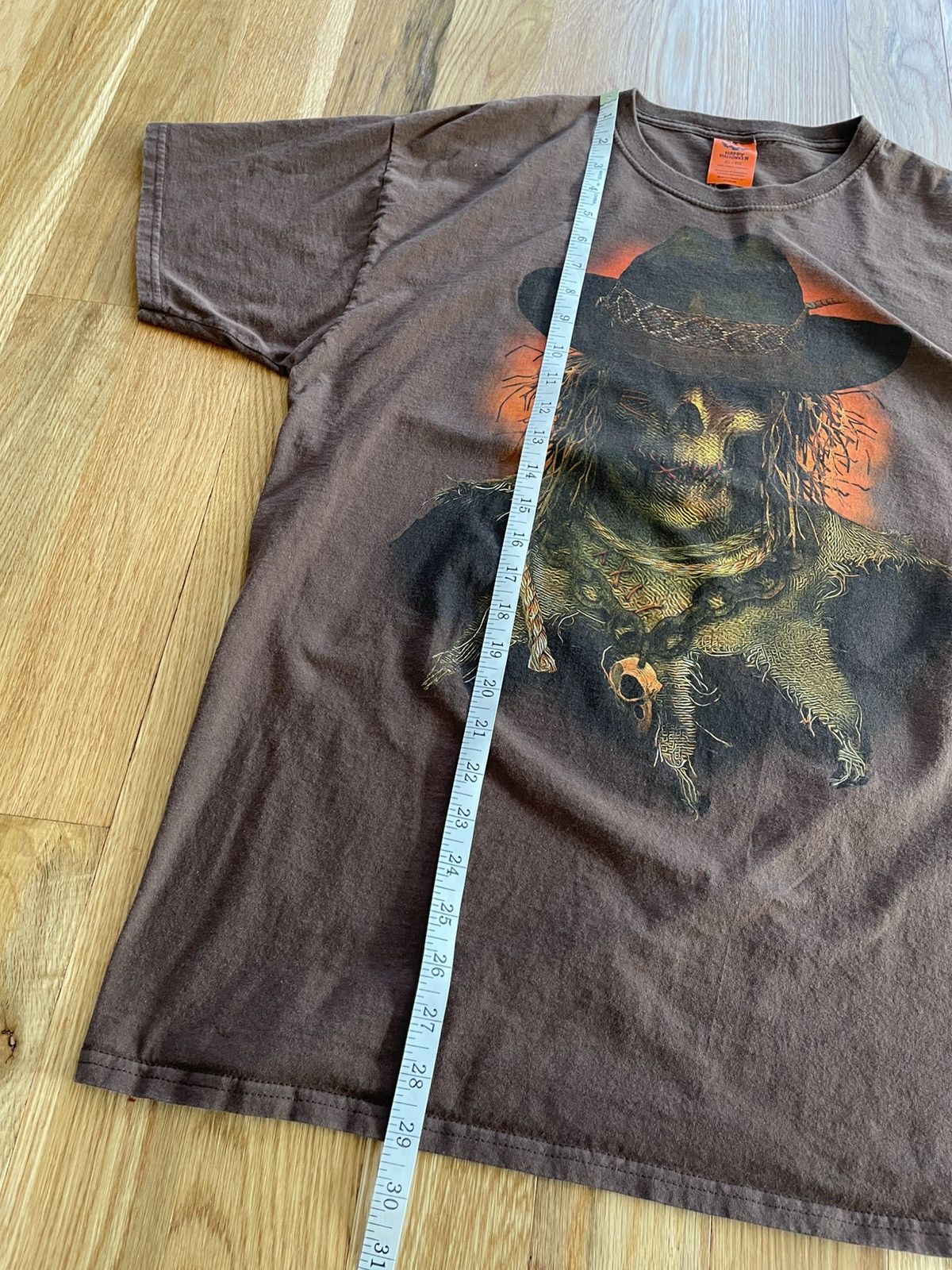 Vintage Vintage Y2K Happy Halloween Cowboy Skeleton Horror T Shirt L Size US L / EU 52-54 / 3 - 9 Thumbnail