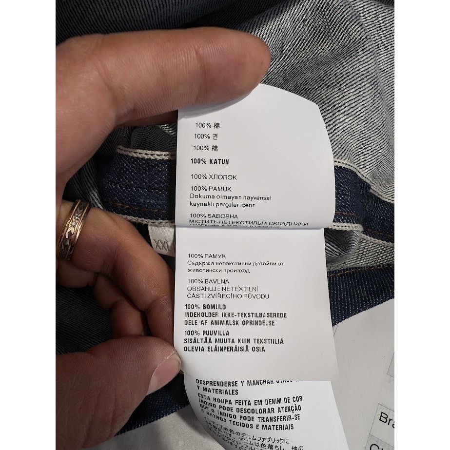 Prada o1rshd1 Selvage Denim in Blue Size US XXL / EU 58 / 5 - 15 Thumbnail