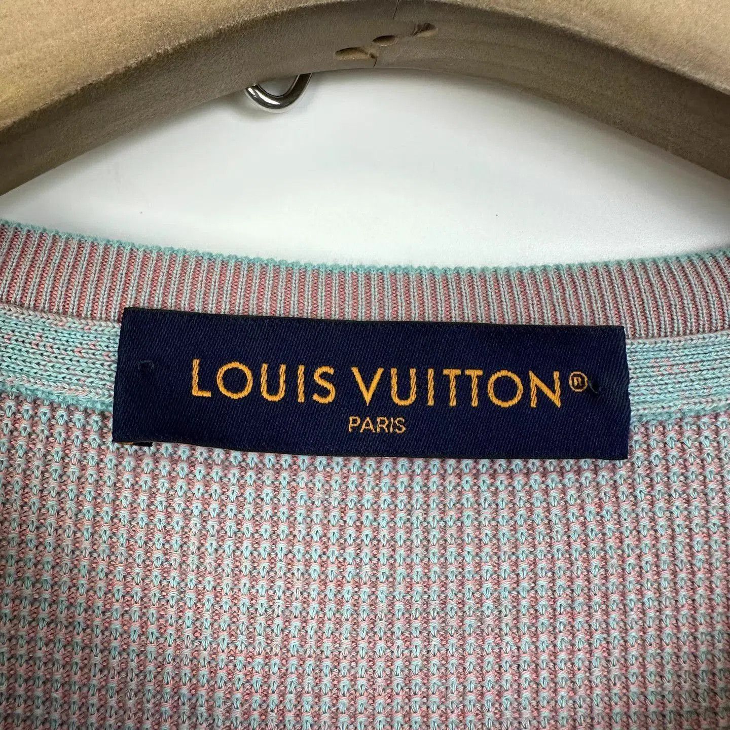 Louis Vuitton Blue Short Sleeve Graphic Shirt XL. Size US XL / EU 56 / 4 - 3 Thumbnail