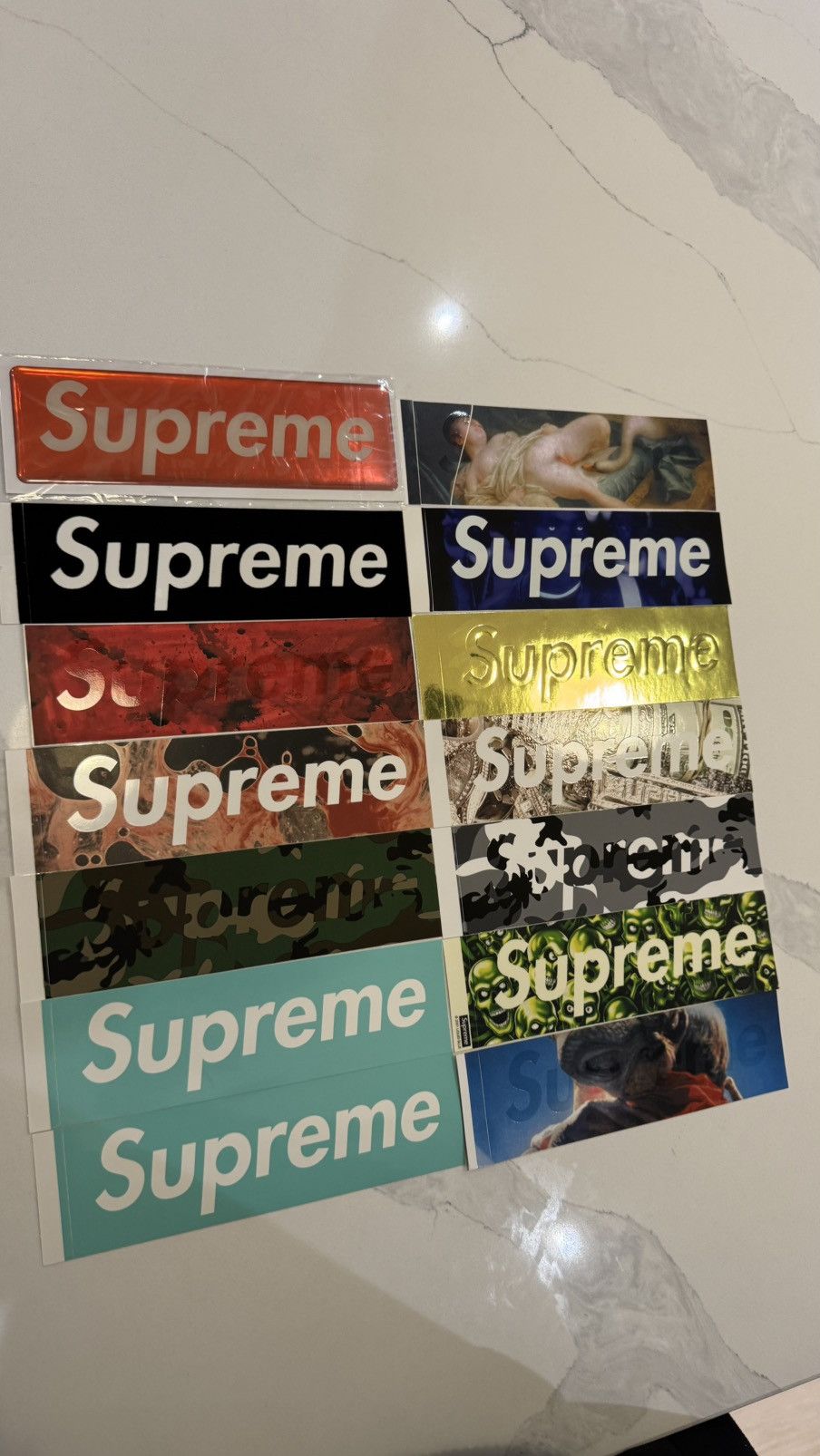 Supreme Supreme Box Logo Sticker Lot collection Size ONE SIZE - 7 Thumbnail