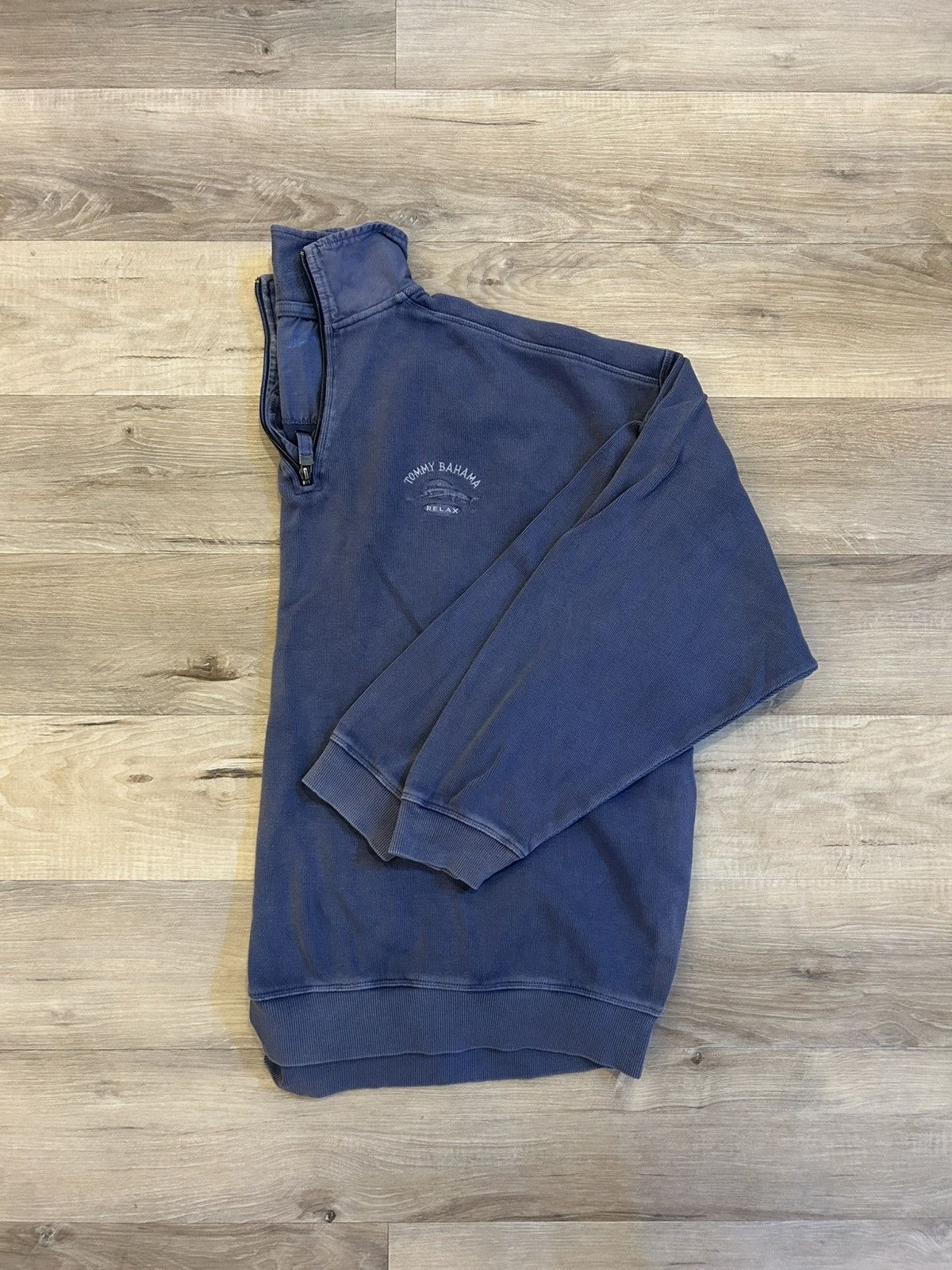 Tommy Bahama Vintage 90s Tommy Bahama quarter zip Size US XXL / EU 58 / 5 - 2 Thumbnail