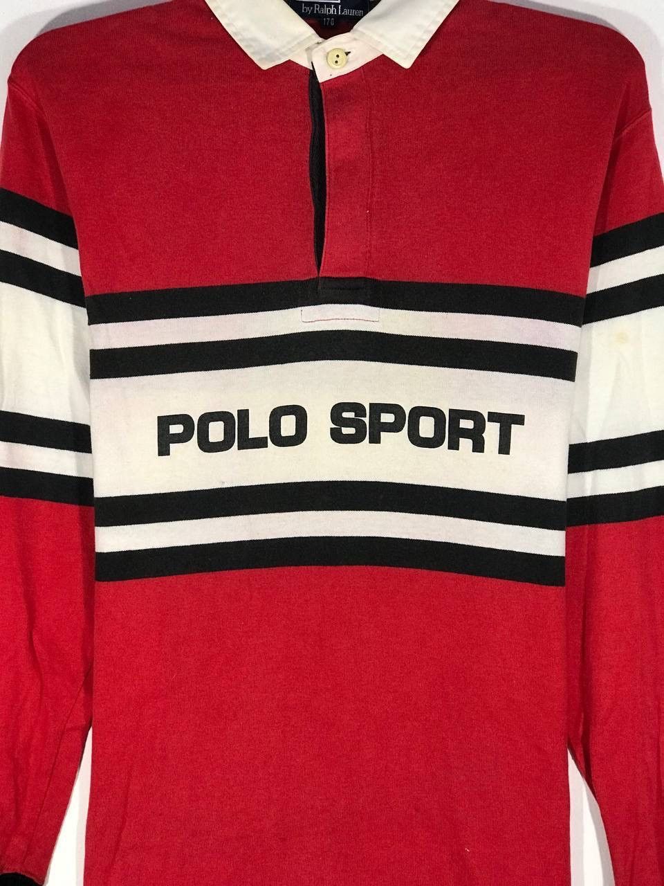 Polo Ralph Lauren vintage polo sport rugby polo rugby Size US M / EU 48-50 / 2 - 4 Thumbnail