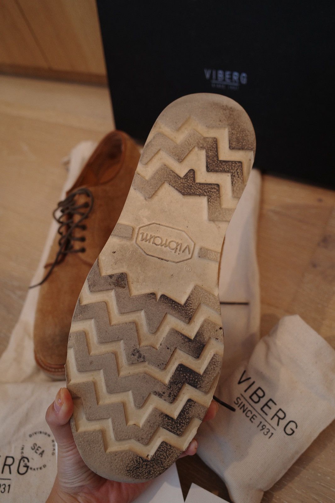 Viberg Viberg Derby 2030 size 7.5 – Vibram Rubber Sole Size US 7.5 / EU 40-41 - 3 Thumbnail