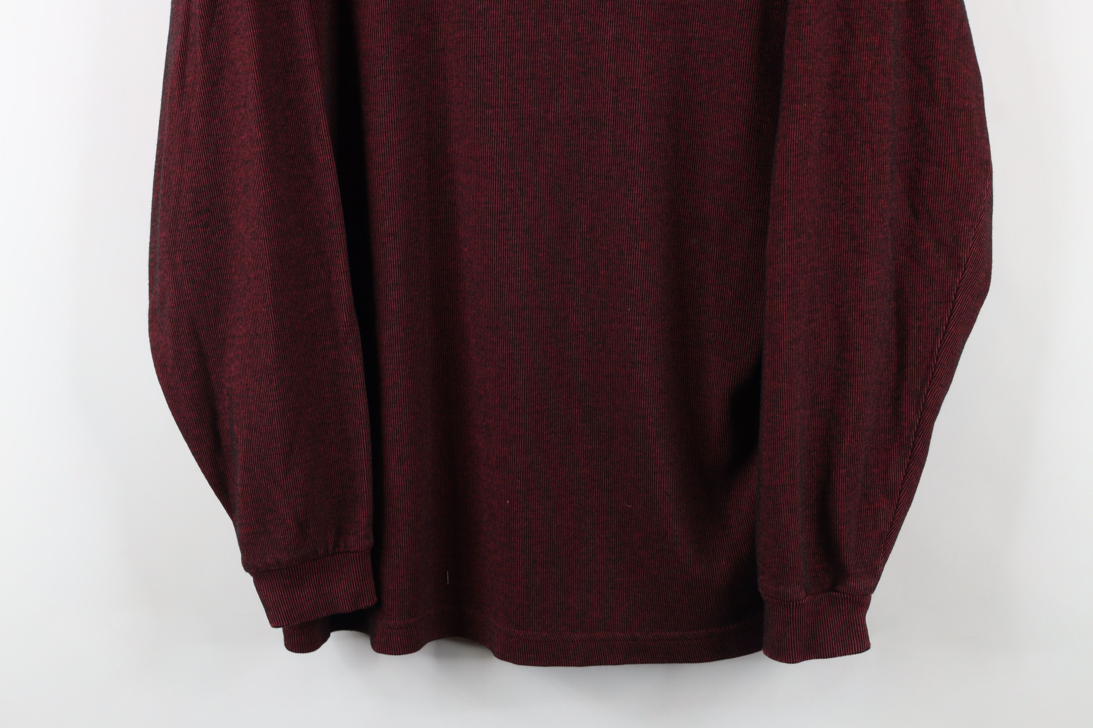 Vintage Vintage 90s Streetwear Knit Mock Neck Long Sleeve T-Shirt Size US L / EU 52-54 / 3 - 3 Thumbnail