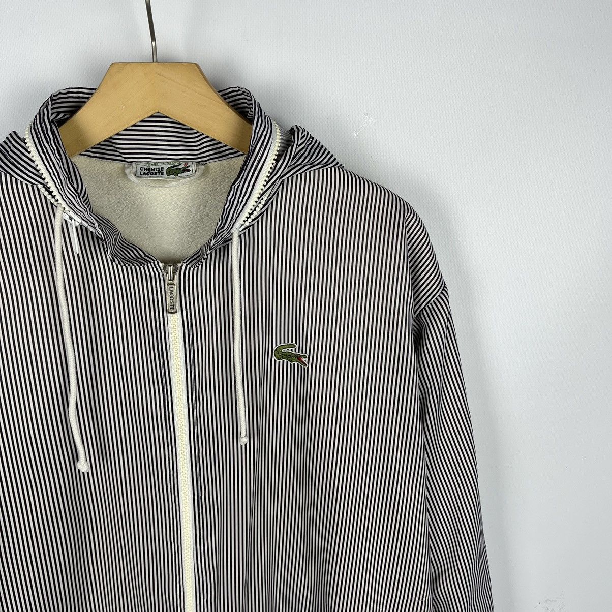 Lacoste Vintage Lacoste stripped light jacket 90’s Size US L / EU 52-54 / 3 - 2 Thumbnail