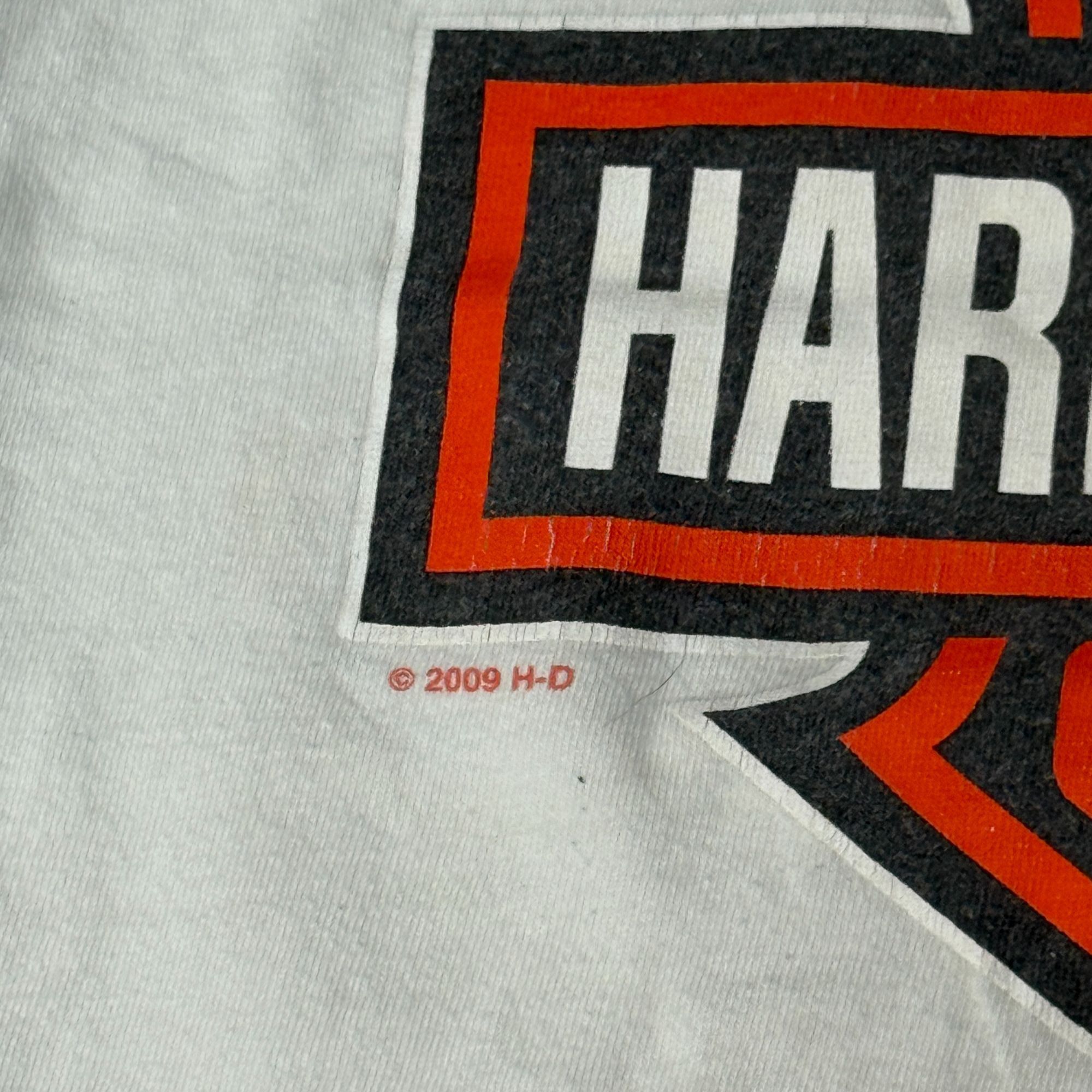 Harley Davidson SEMINOLE Sanford FL Indian NATIVE AERICAN Motorcycle Biker T Size US L / EU 52-54 / 3 - 12 Thumbnail