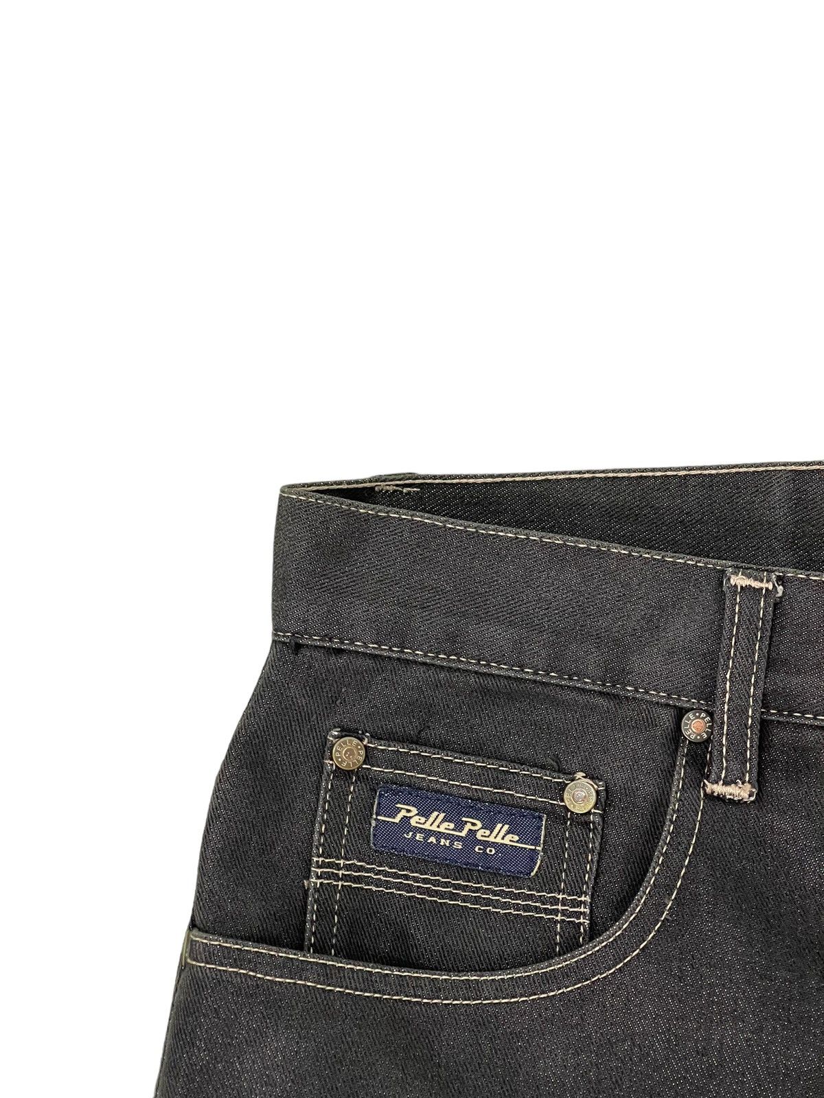 Pelle Pelle Baggy Wide Jeans Vtg Pelle Pelle Marc Buchanan 7🟦5 Size US 32 / EU 48 - 18 Thumbnail