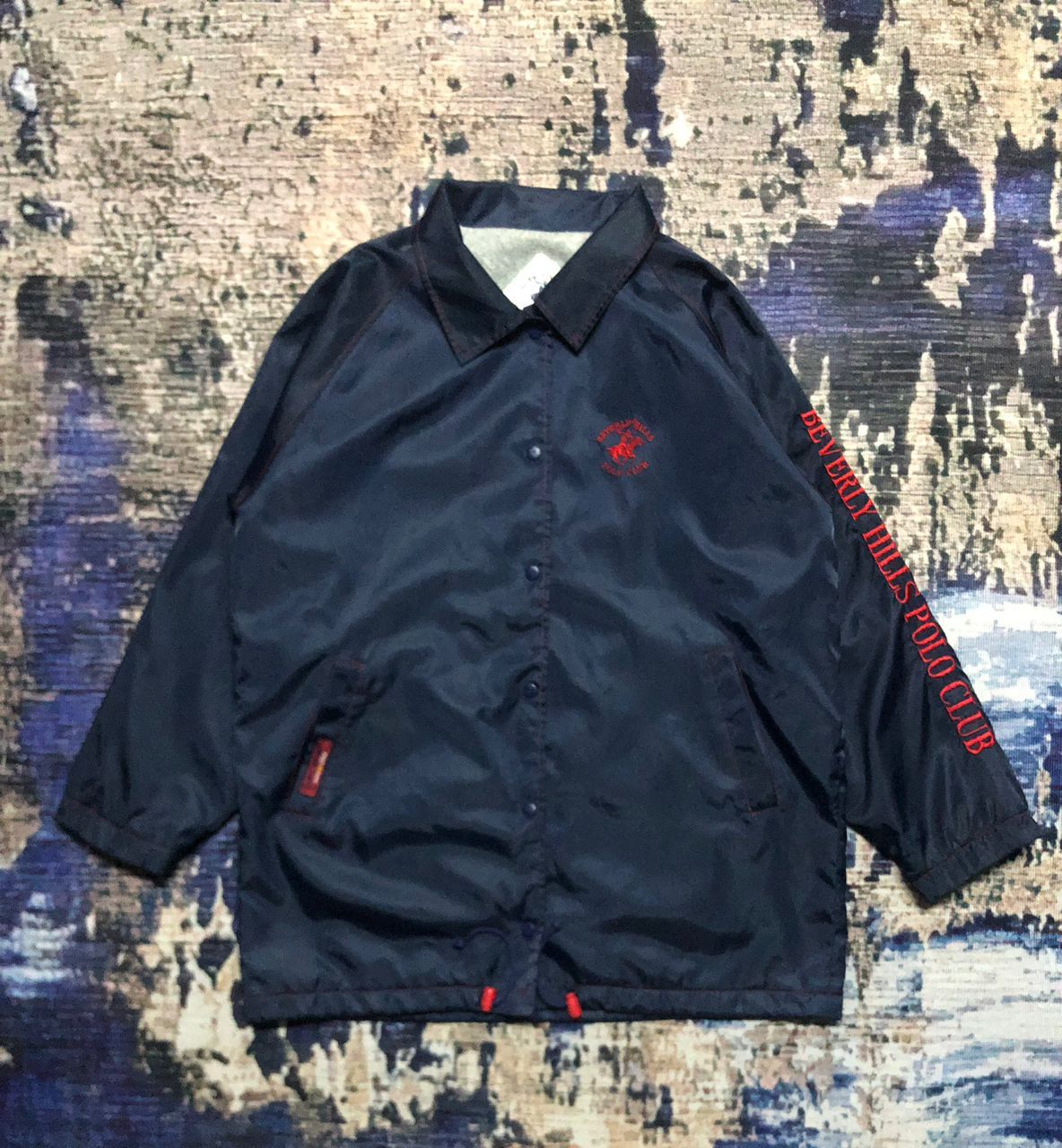 Beverly Hills Polo Club 90s Beverly Hills Polo Club California Nylon Jacket Size US L / EU 52-54 / 3 - 2 Thumbnail