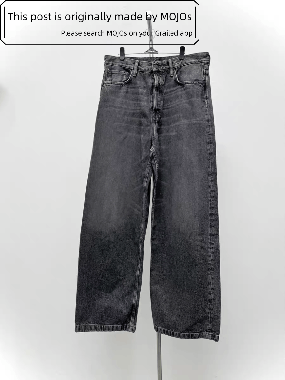 Acne Studios Acne Studios 1989 Ash Black | Grailed
