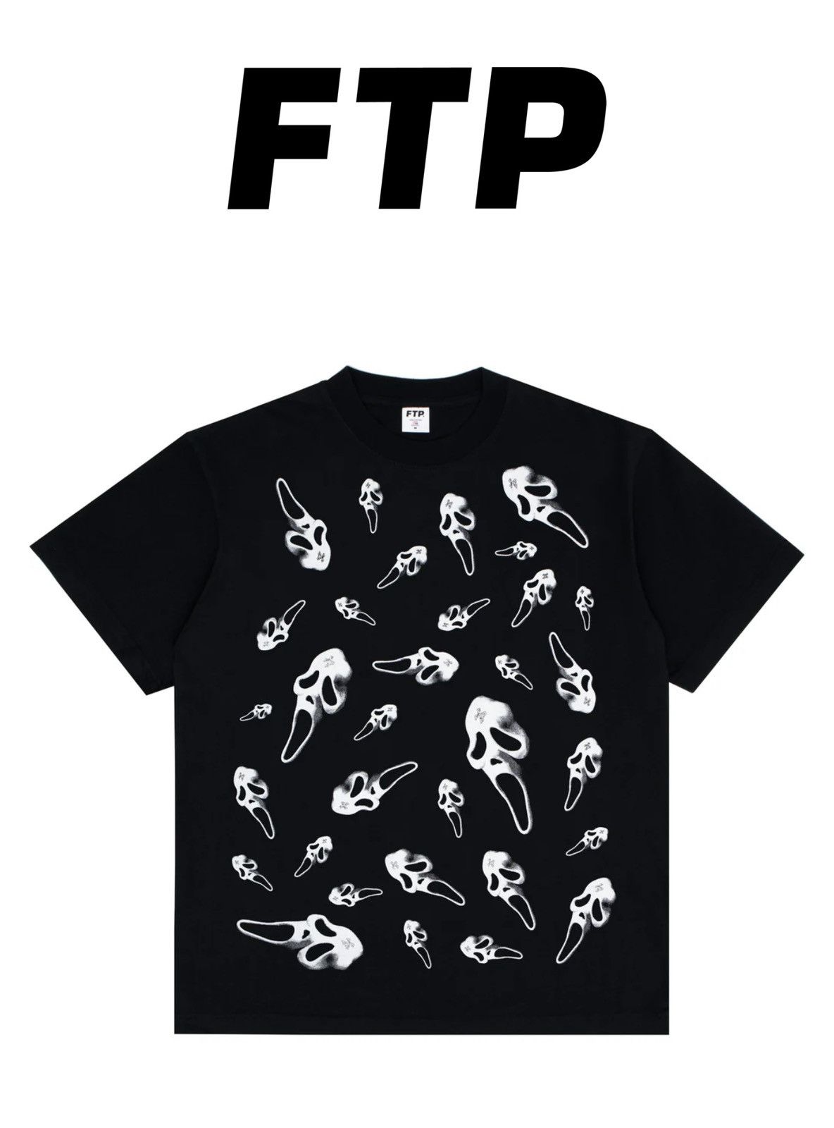 Fuck The Population FTP GHOSTFACE ALL OVER TEE Size US XL / EU 56 / 4 - 1 Thumbnail