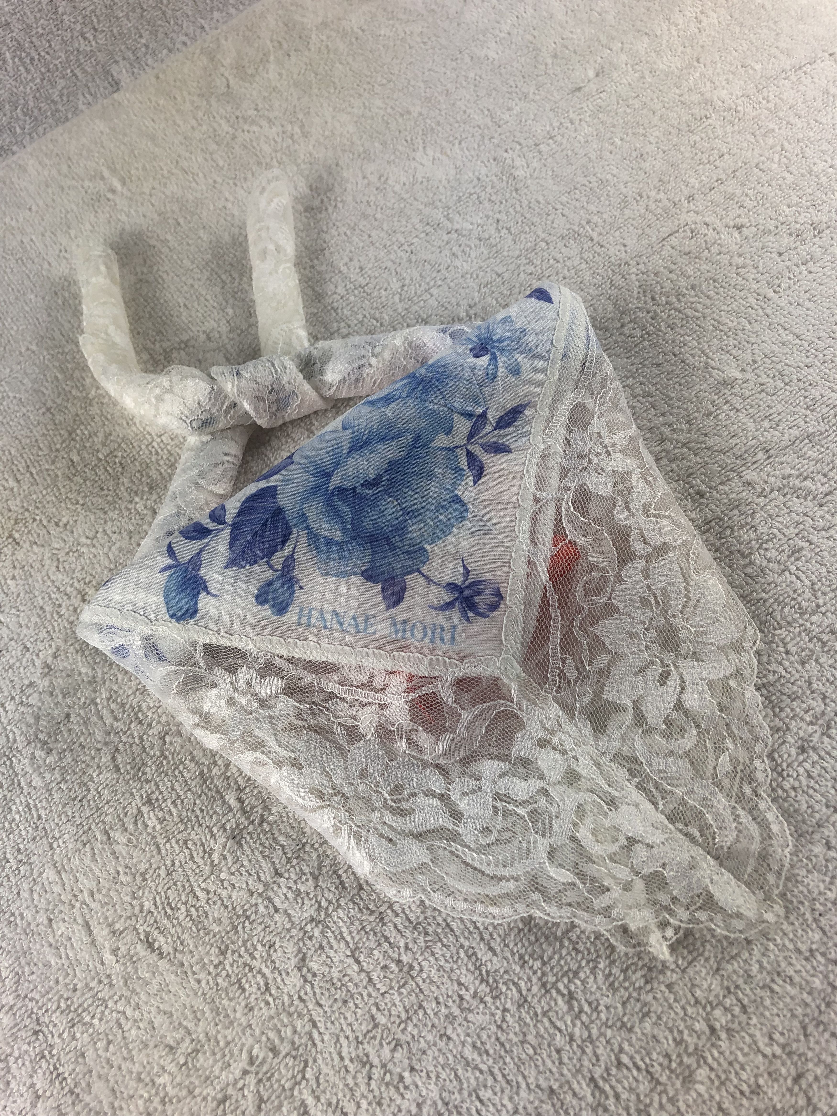 Hanae Mori × Japanese Brand × Vintage Hanae Mori Handkerchief / Bandana / Neckerchief Size ONE SIZE - 2 Thumbnail