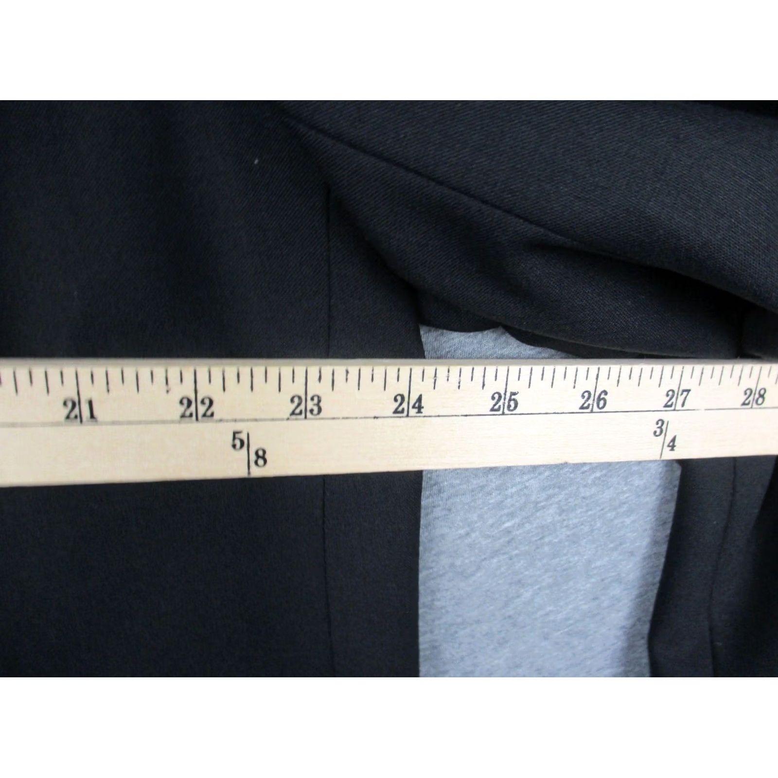 Brooks Brothers VINTAGE Brooks Brothers 346 Blazer 48L Wool Stretch Jacket Black Mens Blazer Size 48R - 7 Thumbnail