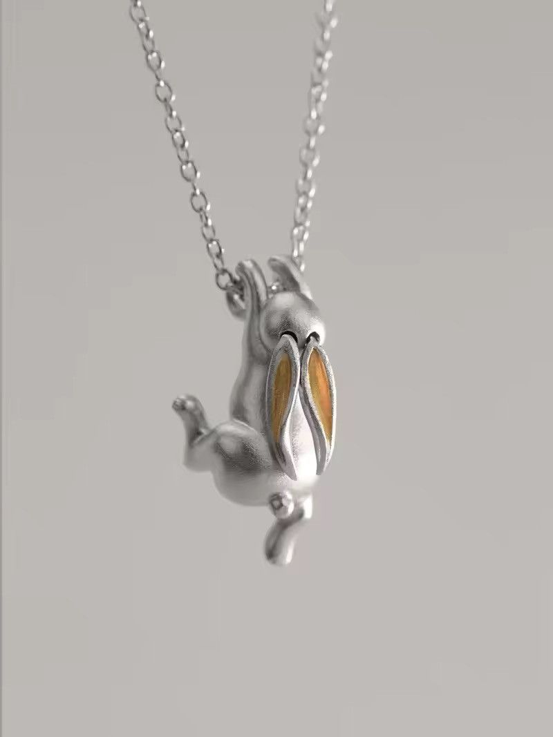 Jewelry Naughty Little Rabbit Necklaces Size ONE SIZE - 1 Thumbnail