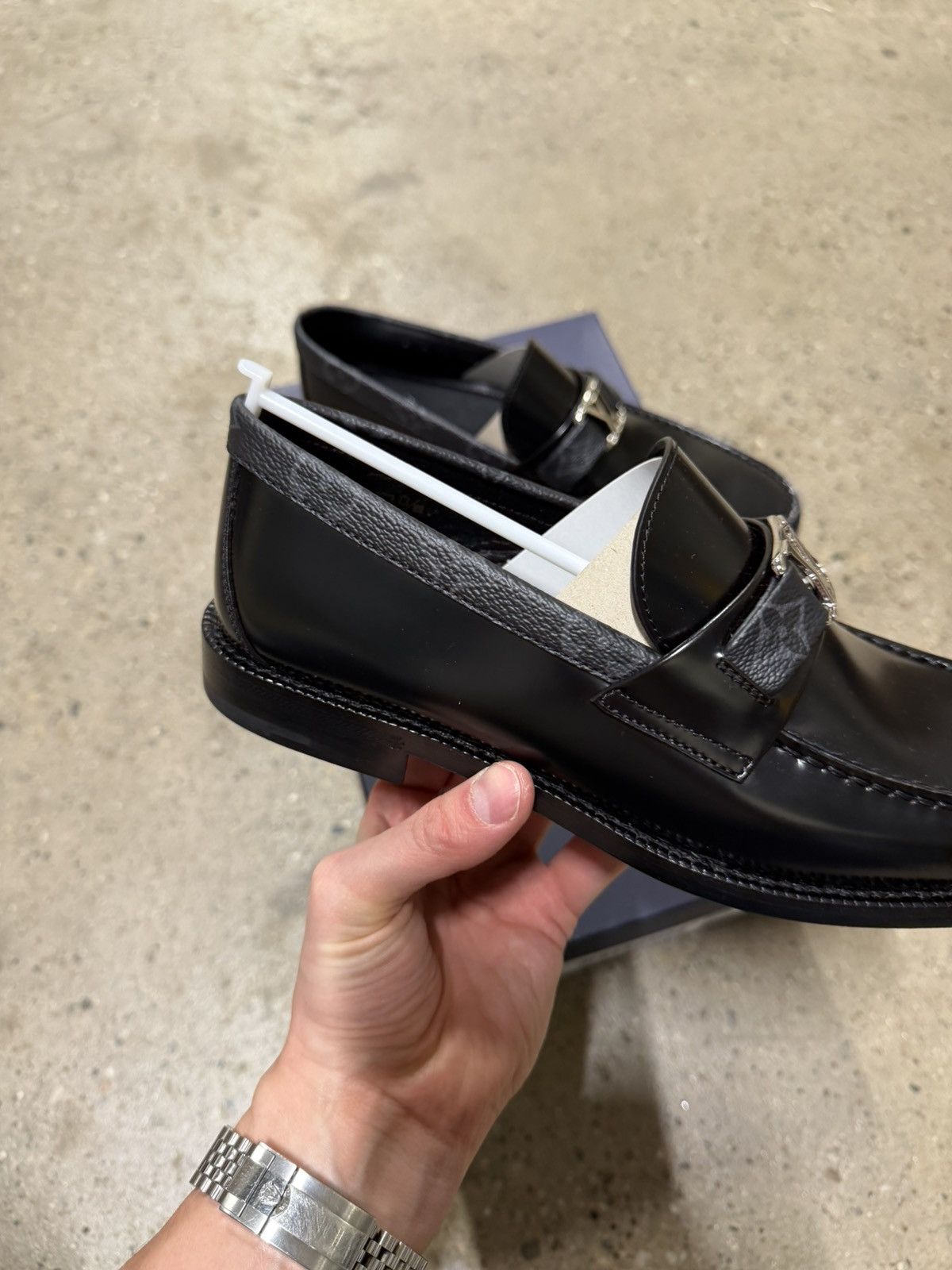 Louis Vuitton Louis Vuitton Major Monogram Ecplise Loafers NEW 1250$ Size US 7 / EU 40 - 3 Thumbnail