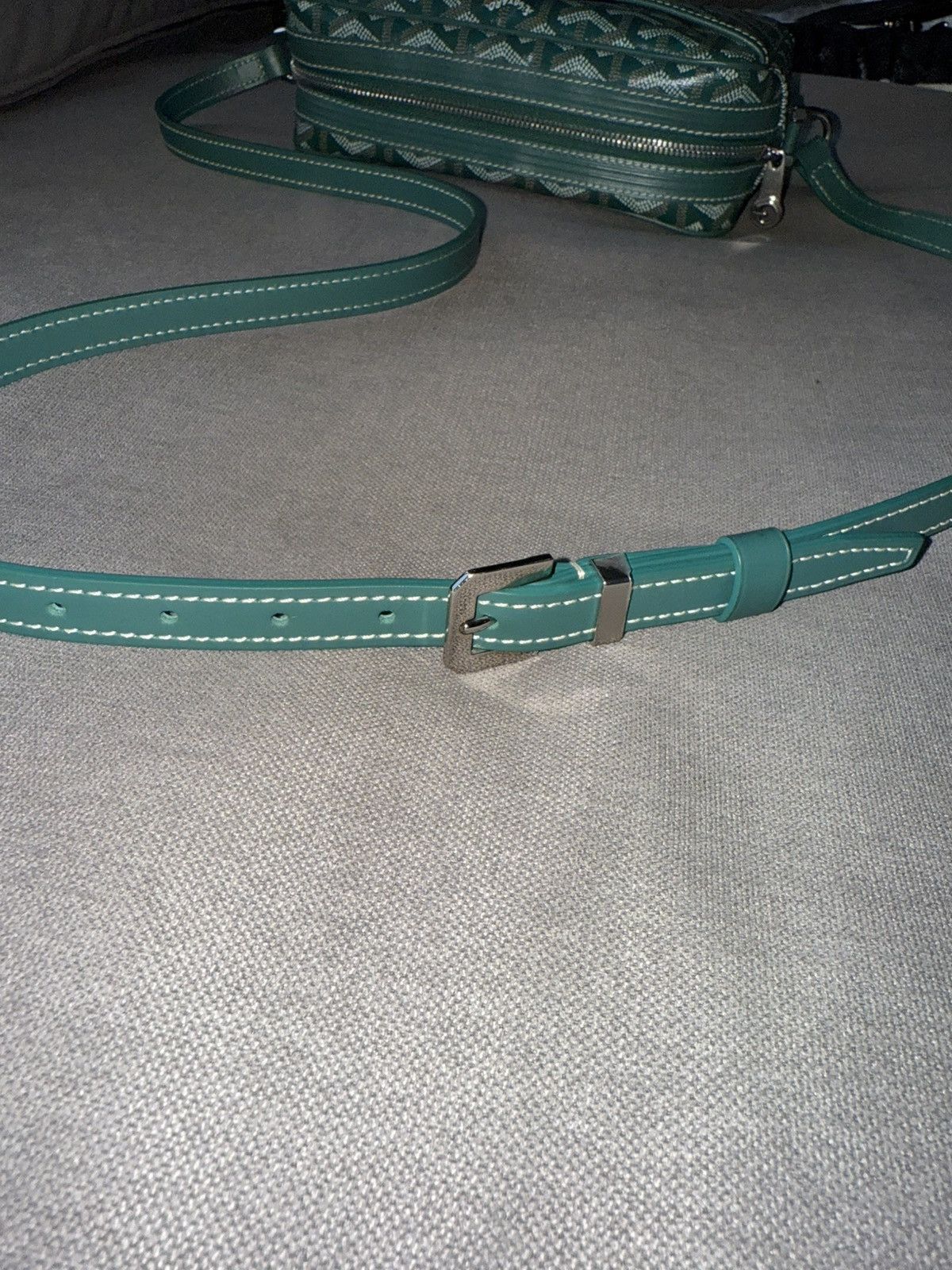 Goyard Goyard Cap Vert Goyardine Bag Green Size ONE SIZE - 15 Thumbnail
