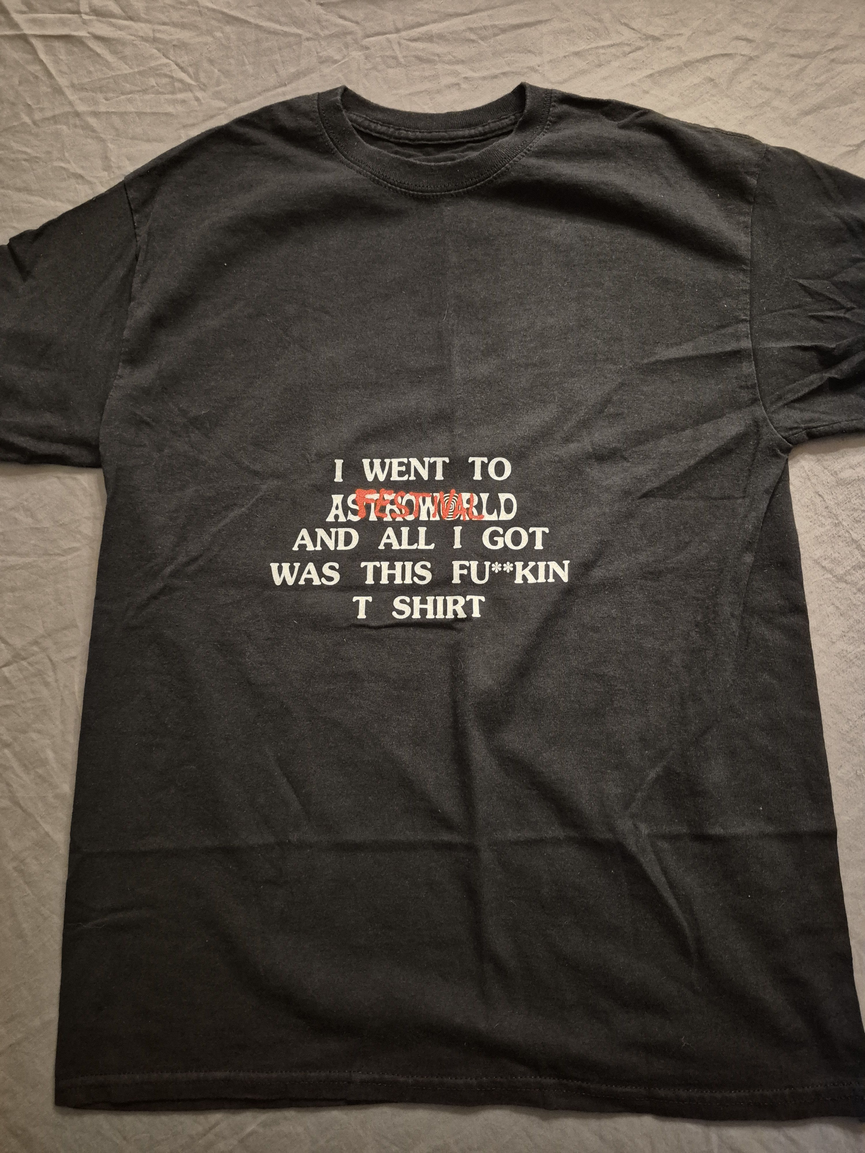 Travis Scott Travis Scott AstroWorld Tee Shirt Size Small Size US S / EU 44-46 / 1 - 1 Thumbnail