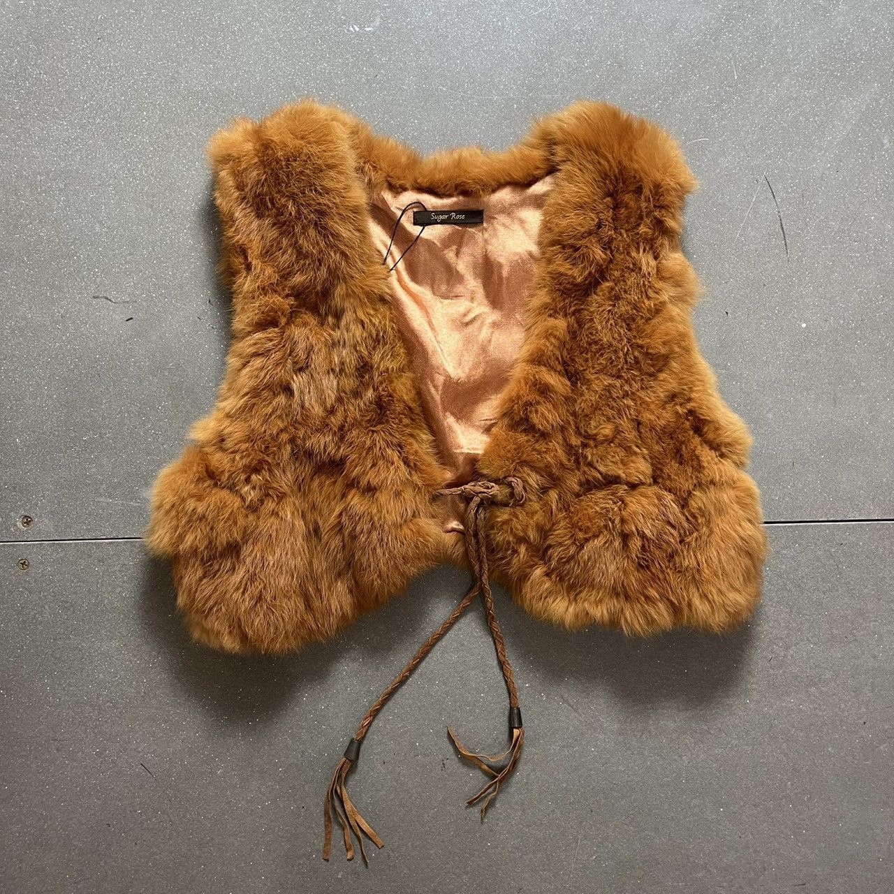 Japanese Brand Sugar Rose Japanese Brand Faux Fur Vest Size S / US 4 / IT 40 - 1 Thumbnail