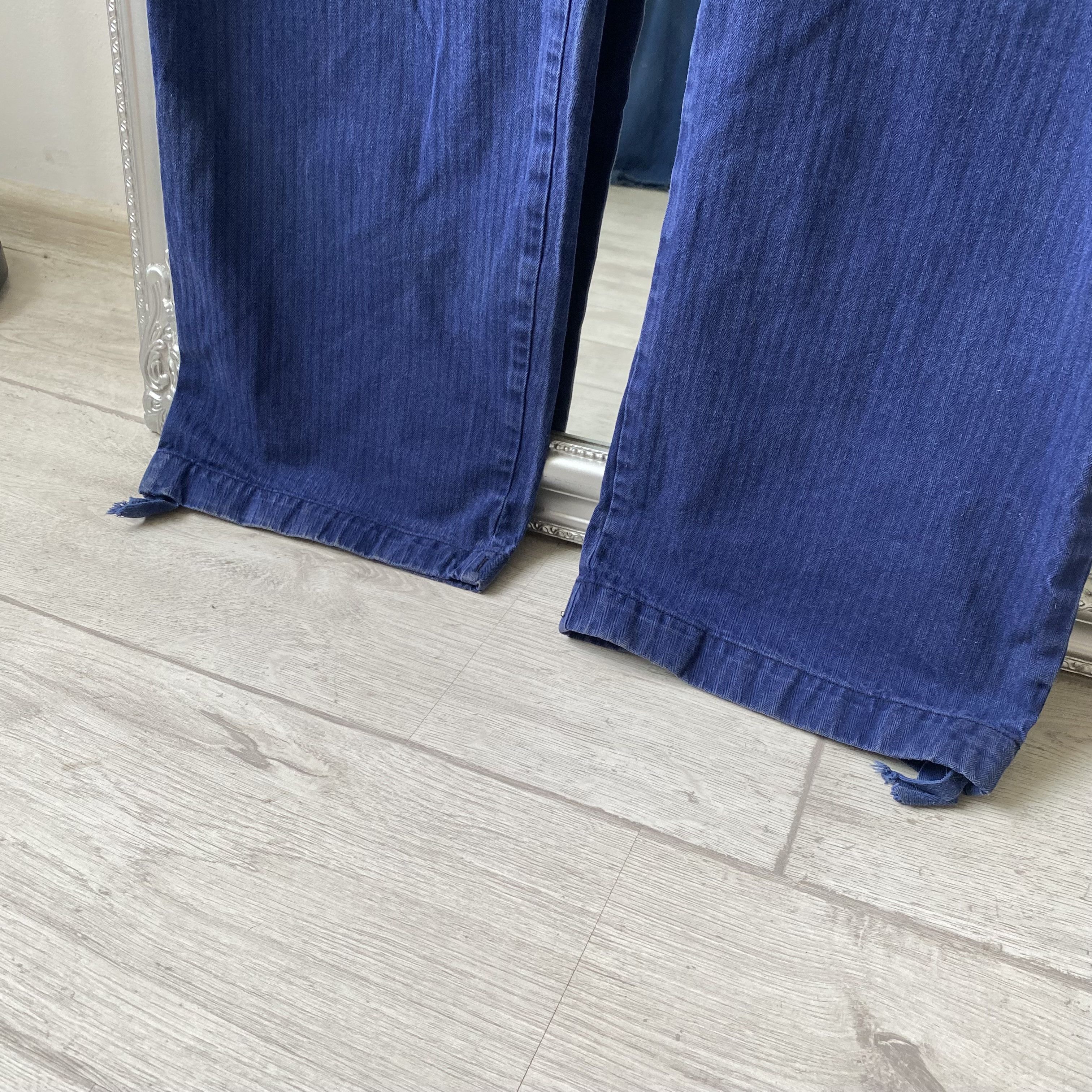 Le Laboureur ⚙️ Vintage Faded French work Coverall Sanfor jumpsuit Size US 32 / EU 48 - 8 Thumbnail