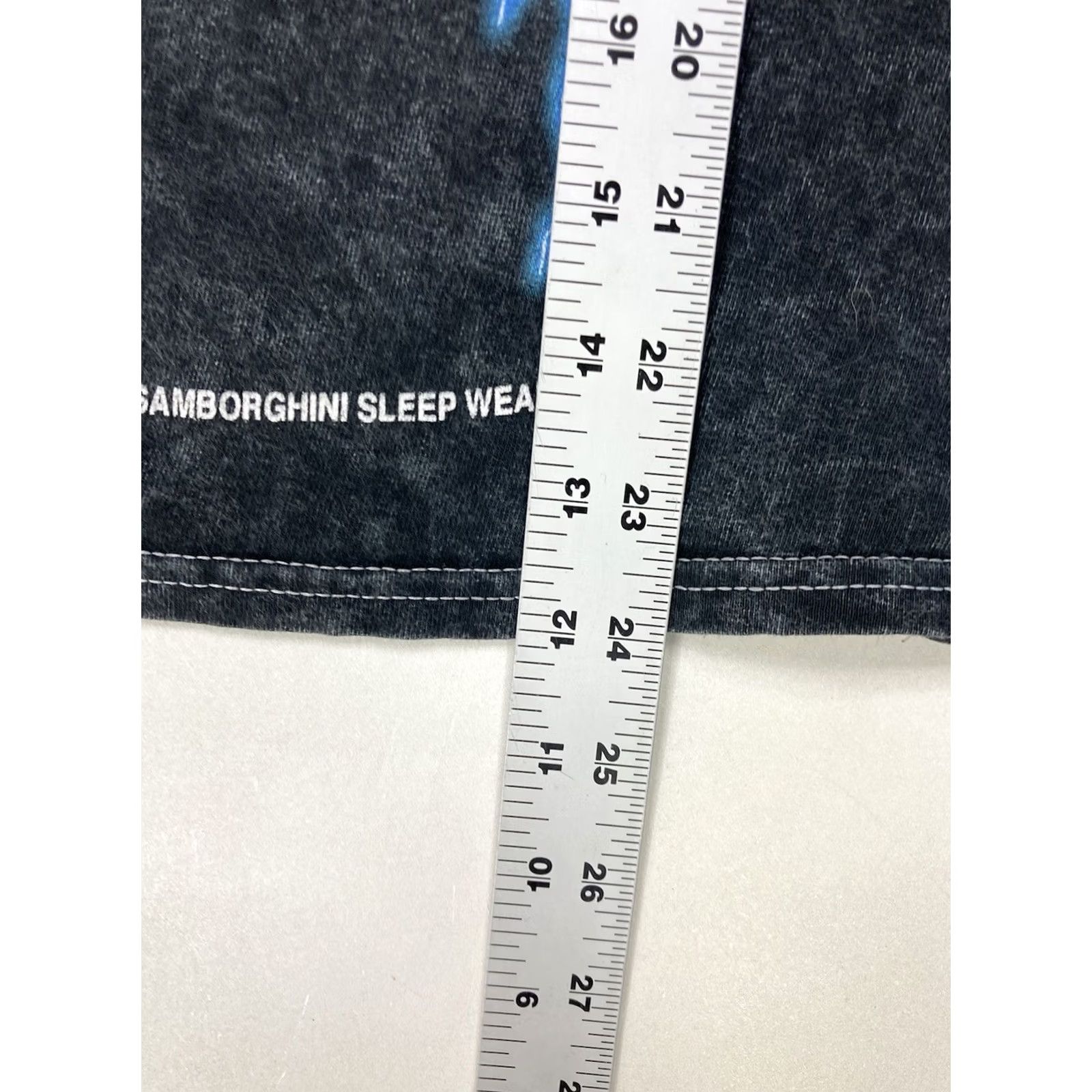 Lamborghini Samborghini T-Shirt Women Small Black Acid Wash Short Sleeve Crew Neck Pullover Shirt Casual Size S / US 4 / IT 40 - 7 Thumbnail