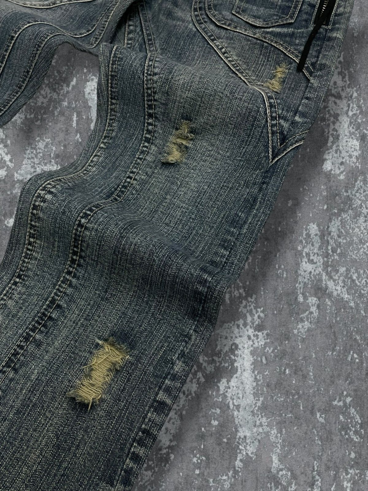 In The Attic Vintage Rare 1990s Japan Designer In The Attic Flared Grunge Size US 30 / EU 46 - 7 Thumbnail