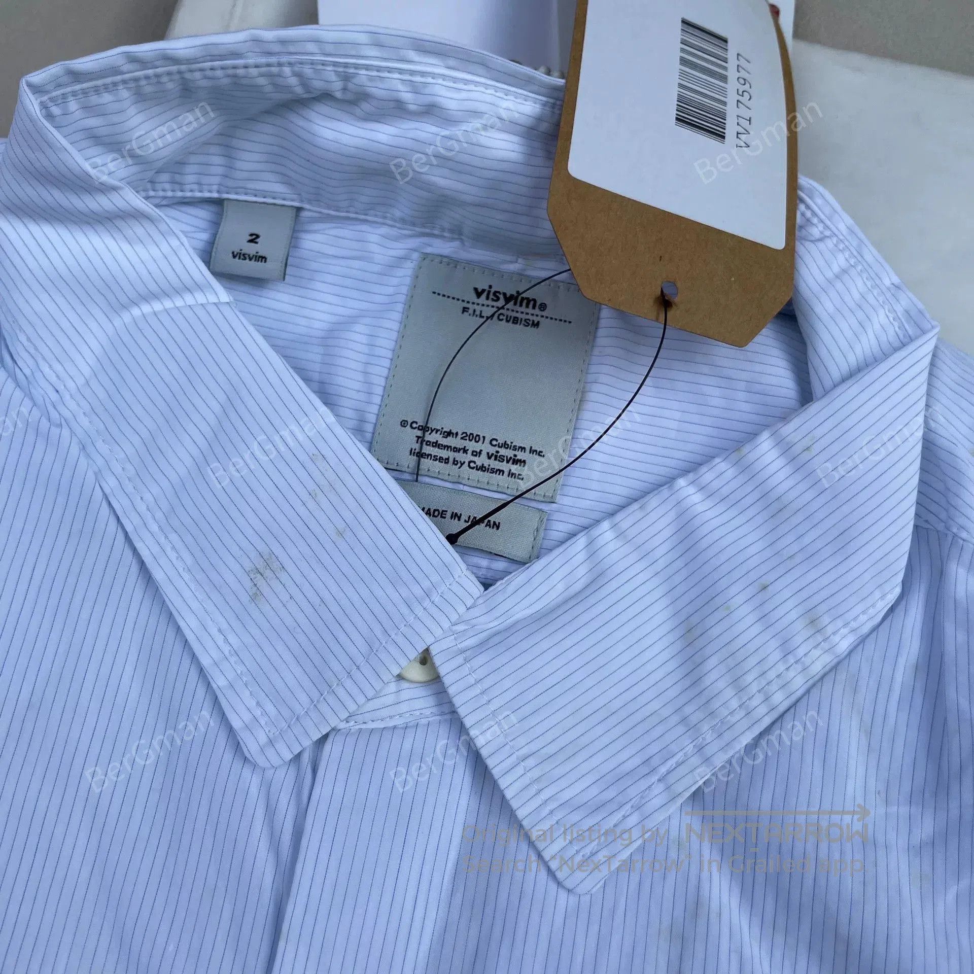 Visvim VISVIM 17AW LONGRIDER SHIRT KOI. Size US M / EU 48-50 / 2 - 4 Thumbnail